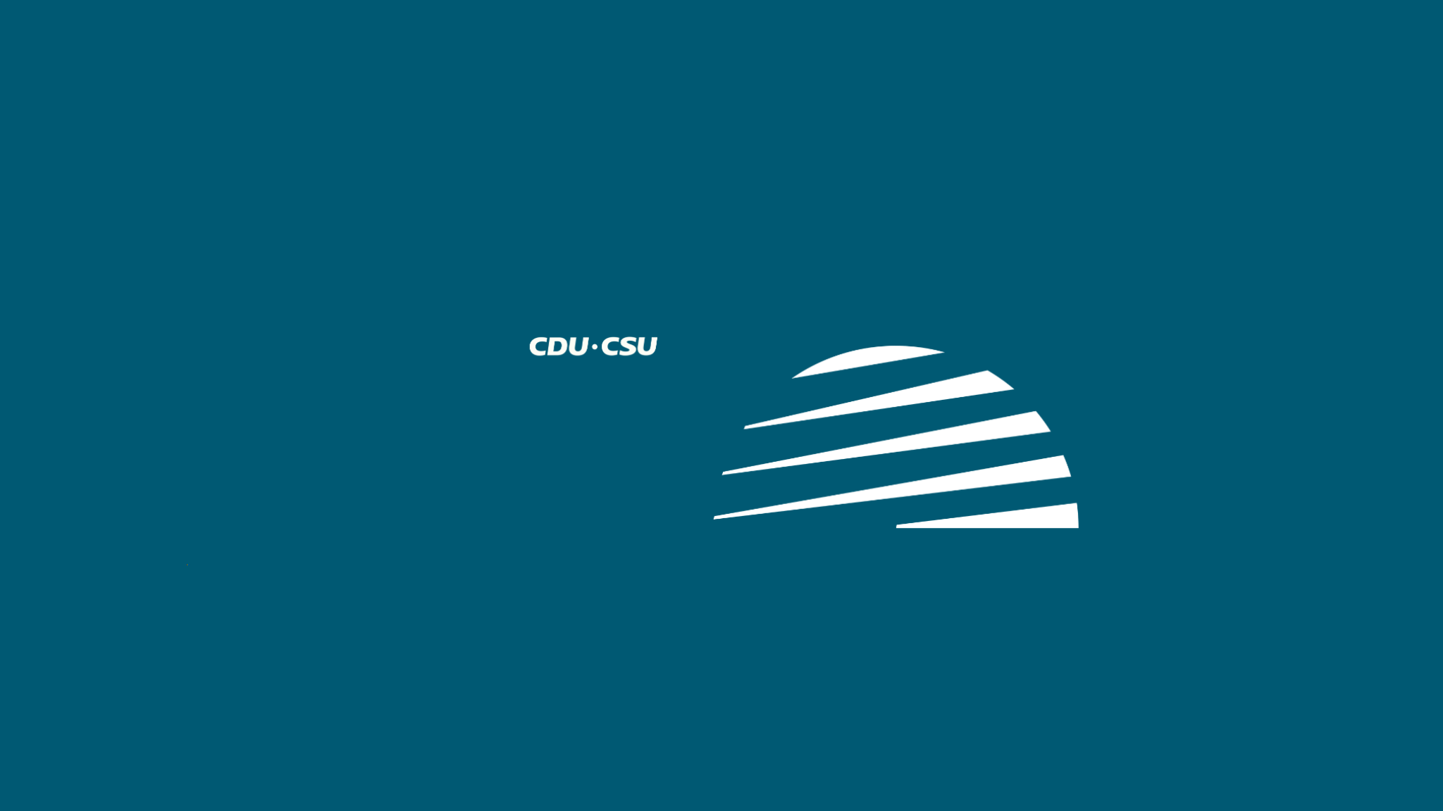 CDU•CSU Fraktion YouTube banner