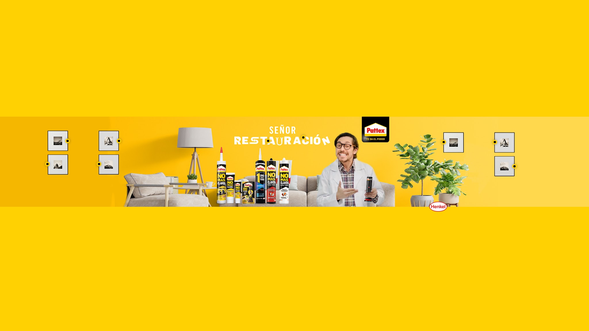 Pattex Colombia YouTube banner