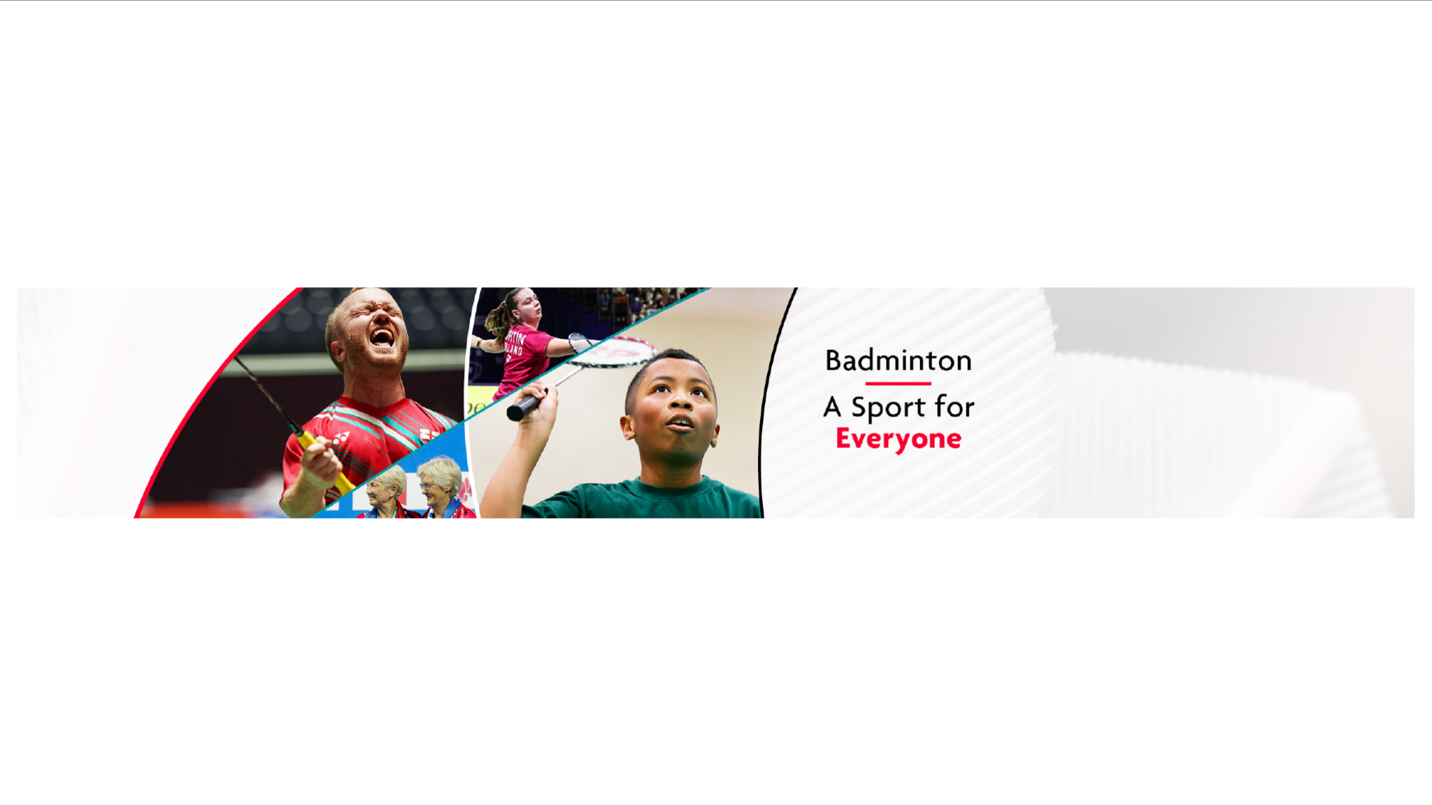 BADMINTON England YouTube banner