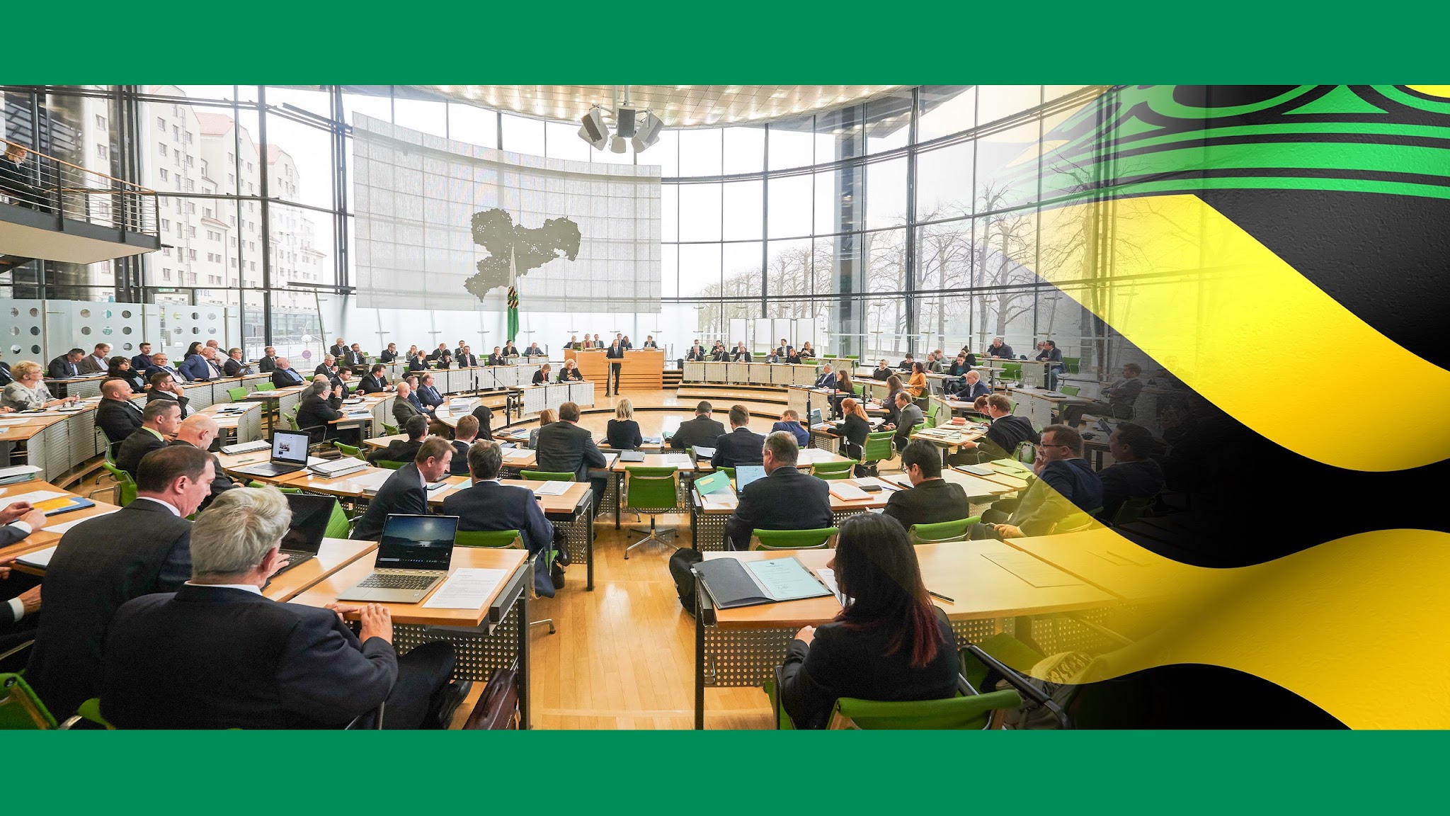 Sächsischer Landtag YouTube banner