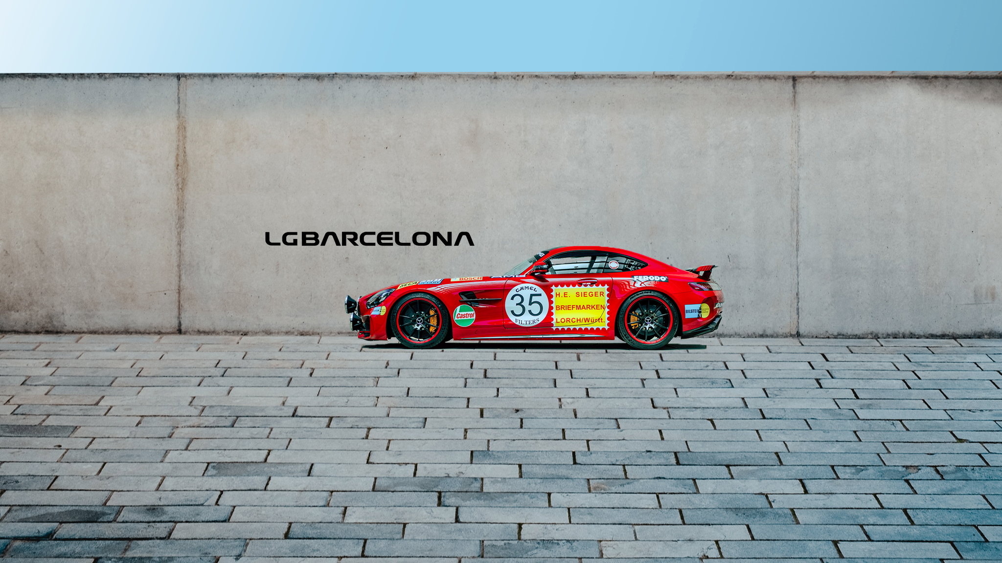 Mercedes-Benz LG Barcelona YouTube banner