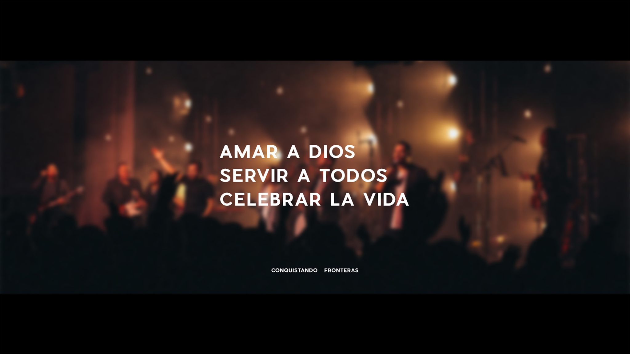 Iglesia Conquistando Fronteras YouTube banner