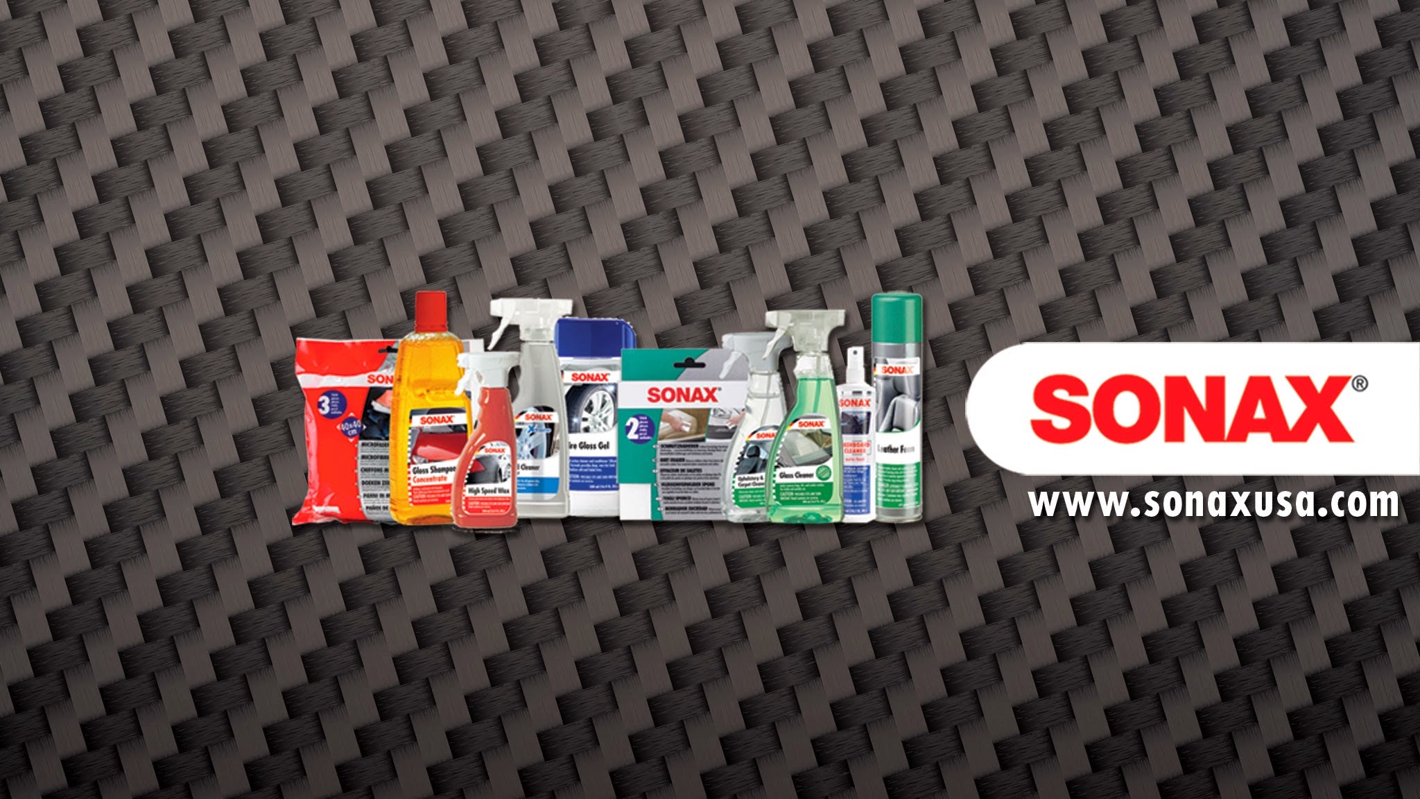 SONAX USA YouTube banner