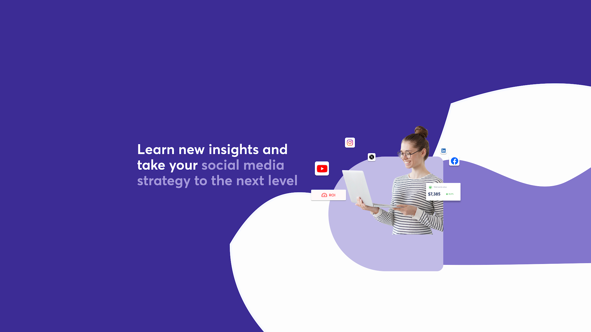 Agorapulse YouTube banner