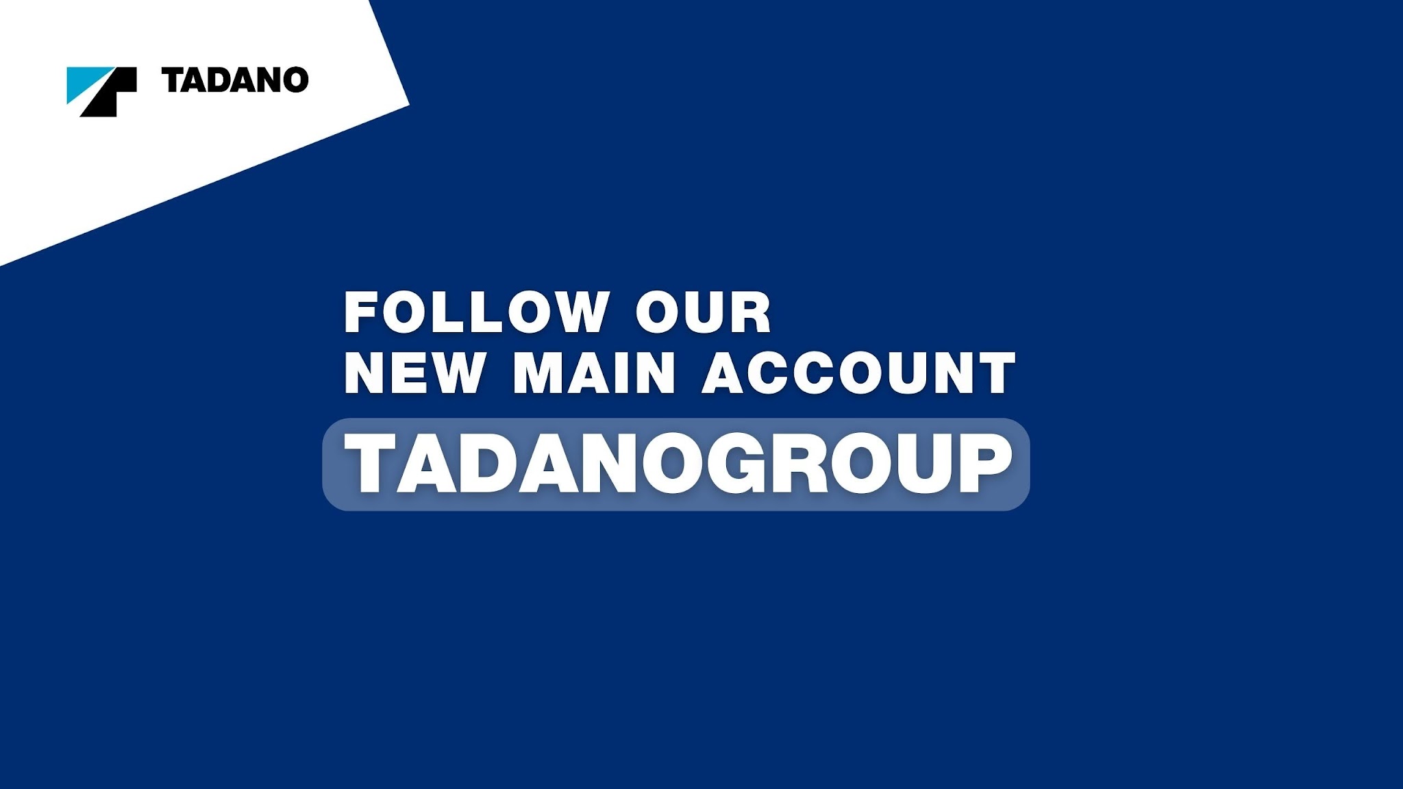 Tadano Europe YouTube banner