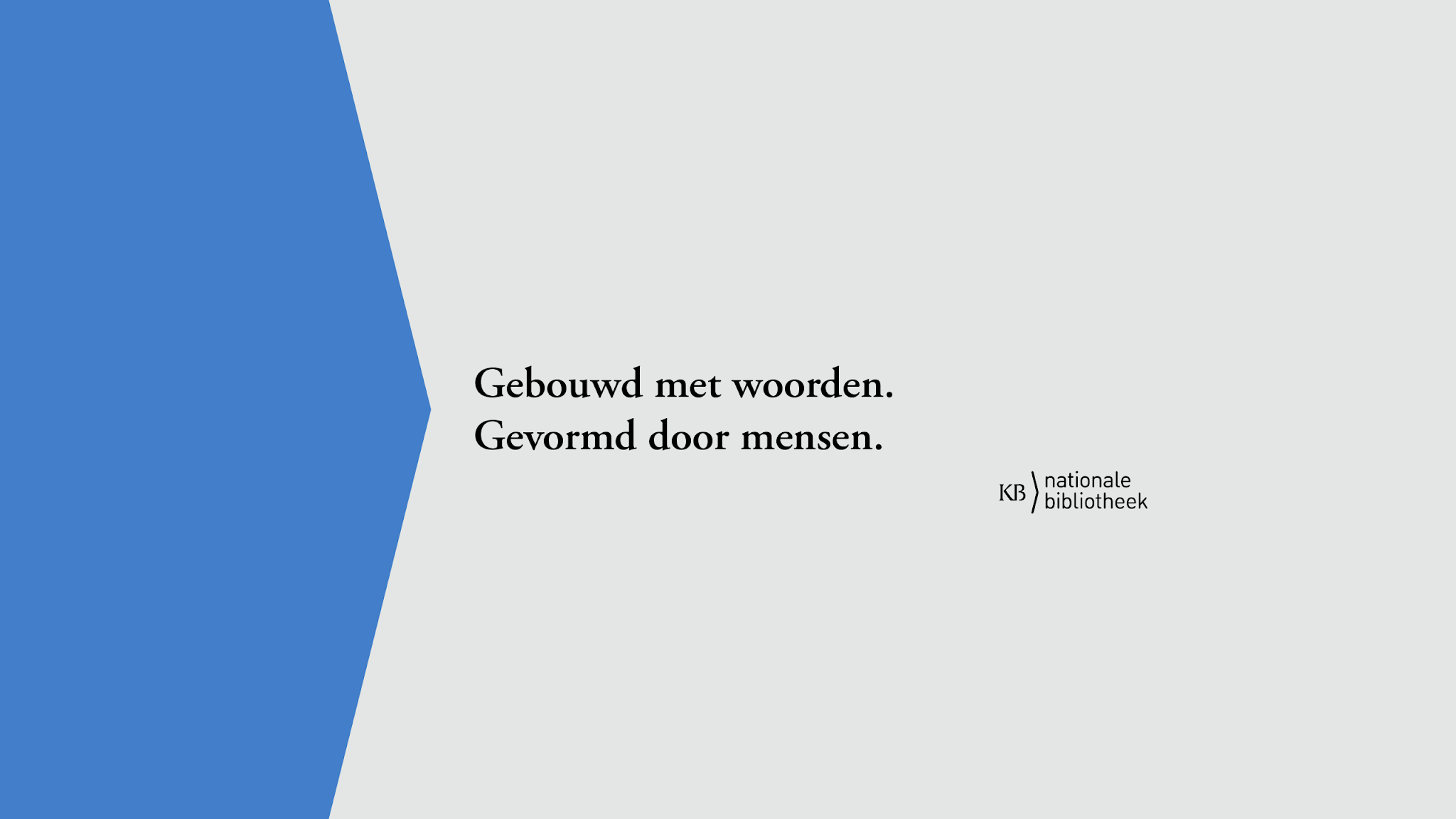 KB nationale bibliotheek YouTube banner