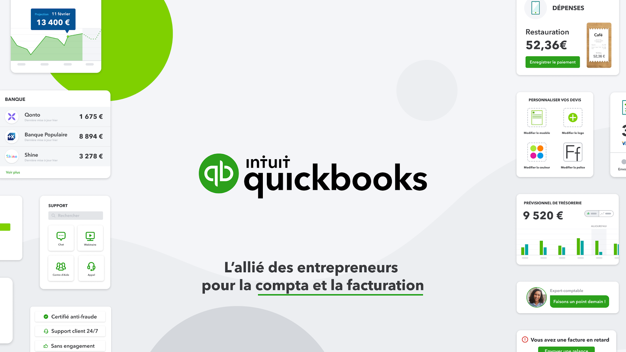 QuickBooks France YouTube banner
