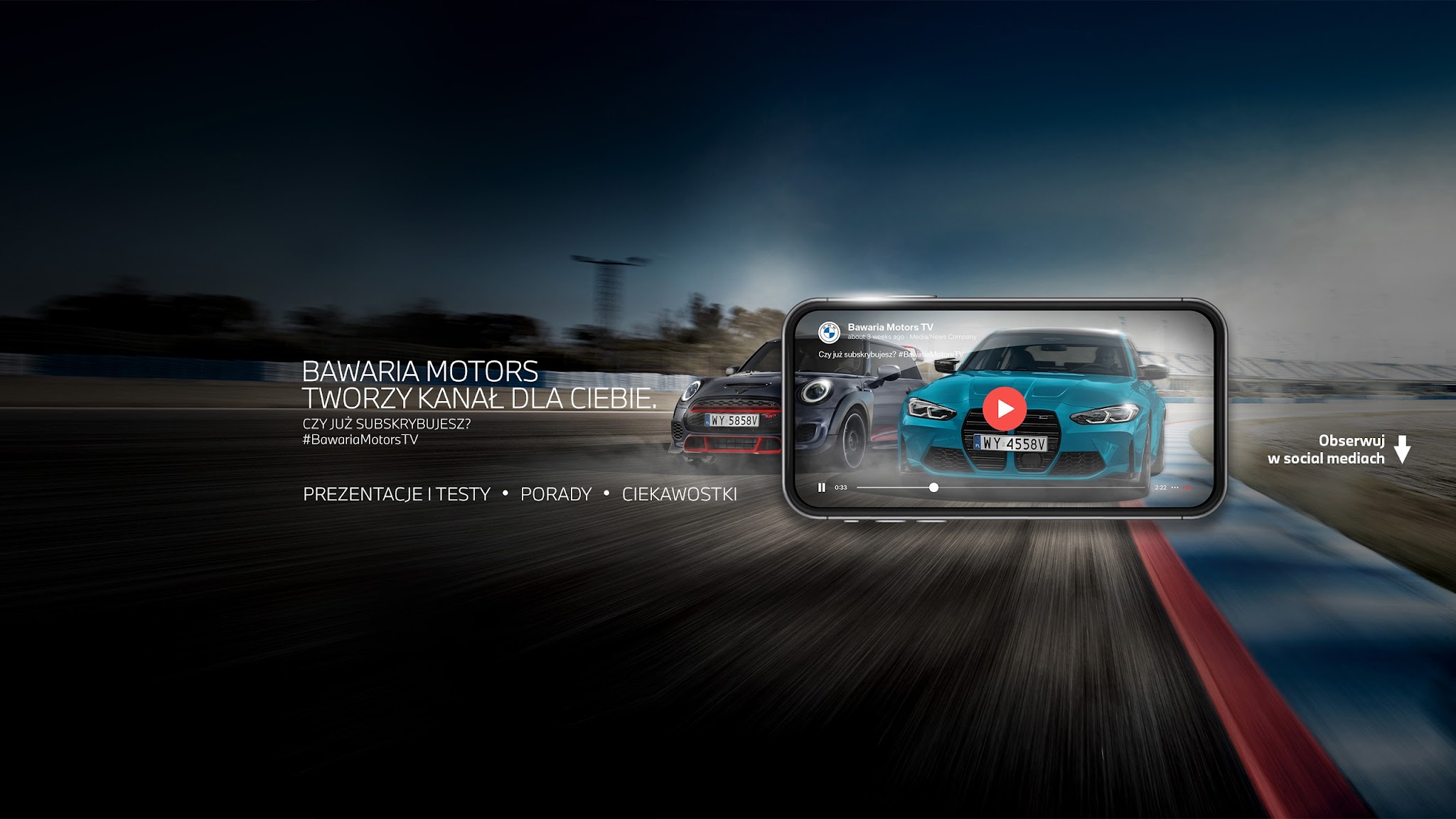 Bawaria Motors TV YouTube banner