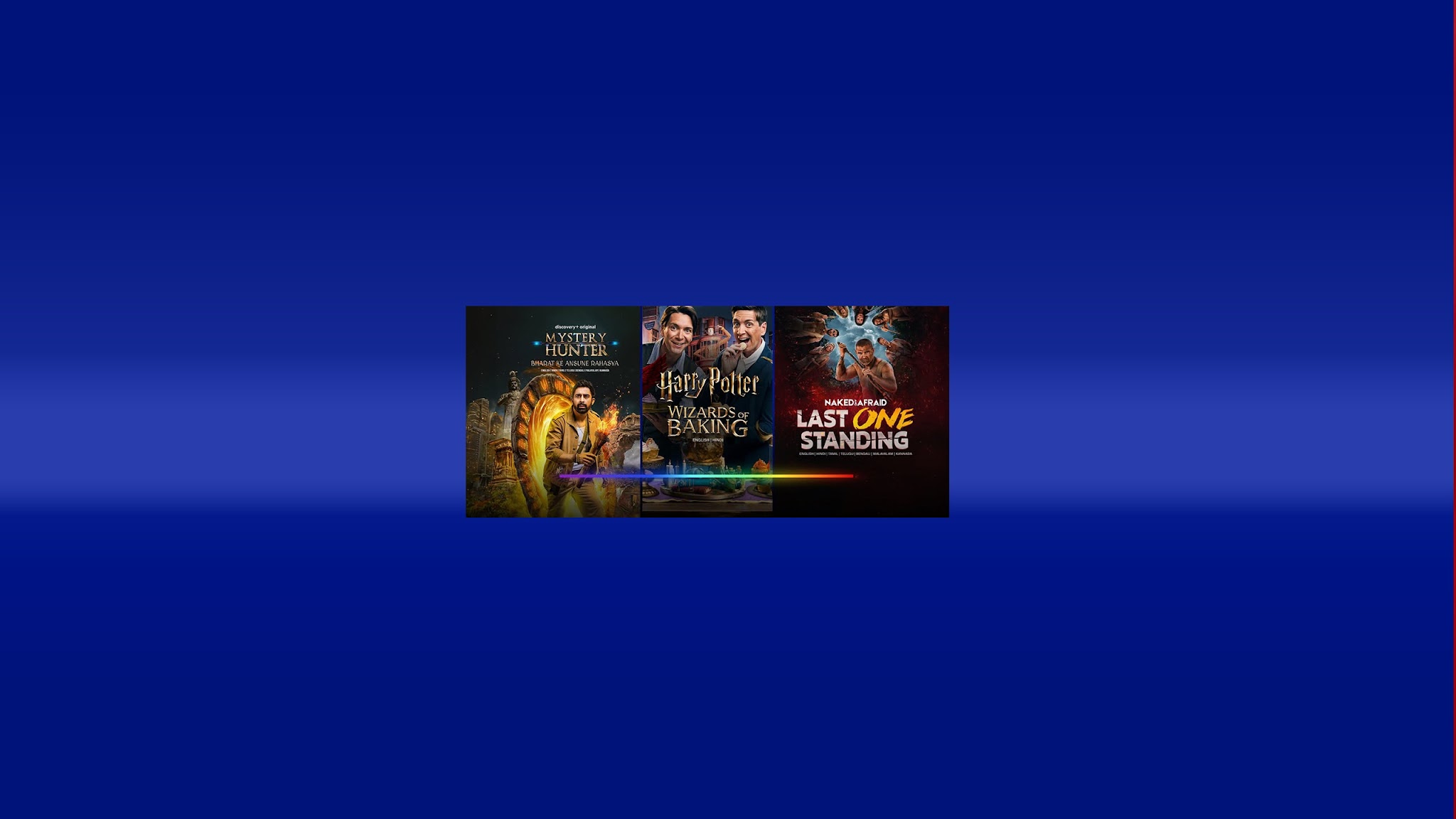 discovery plus India YouTube banner