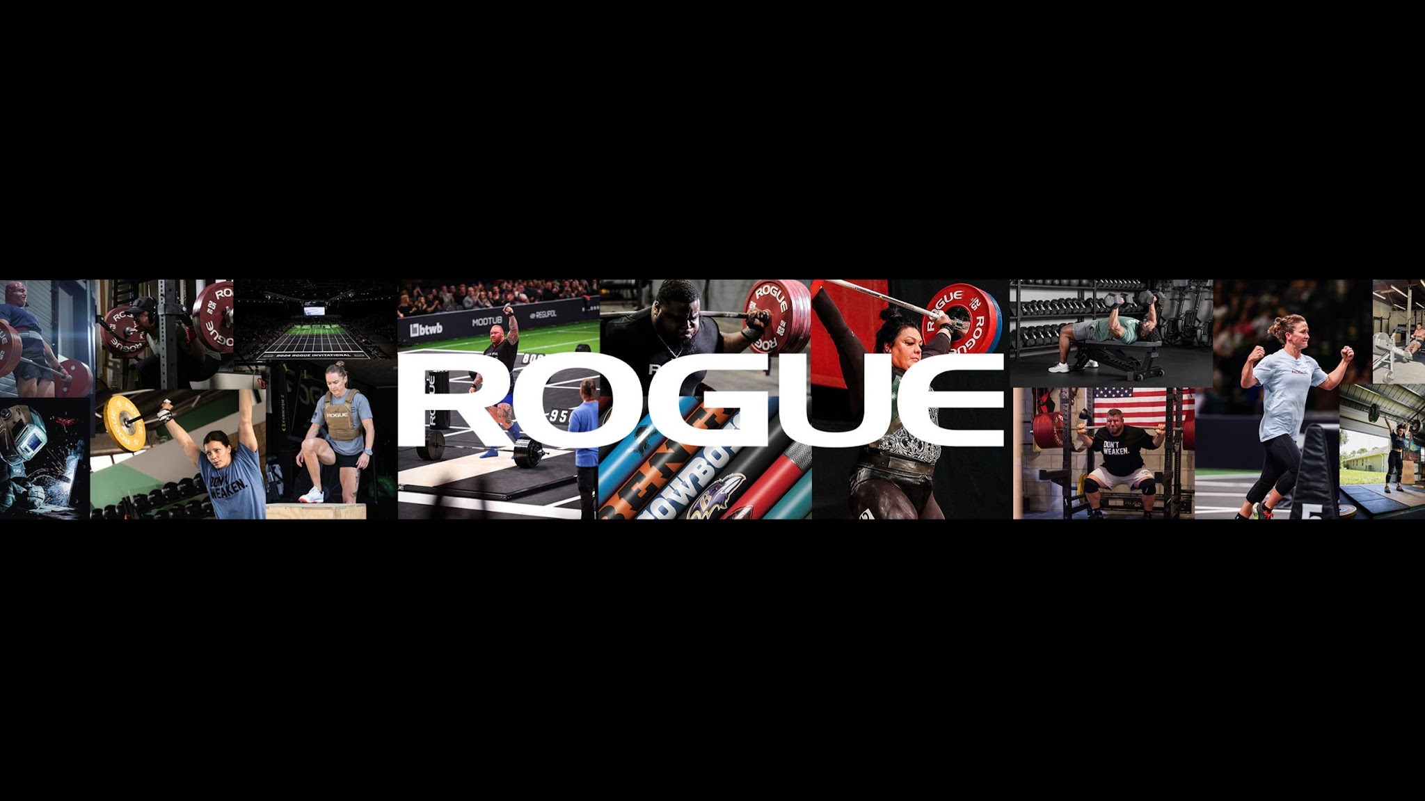 Rogue Fitness YouTube banner