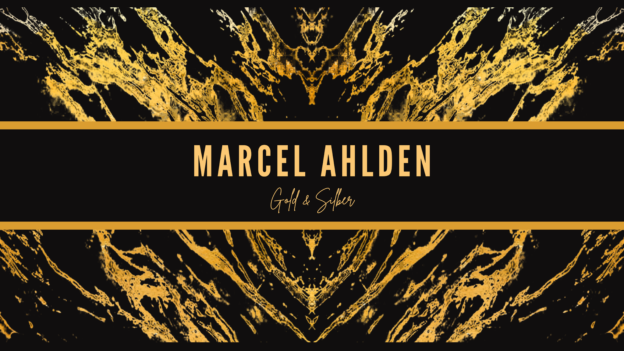 Marcel Ahlden - Goldrausch YouTube banner