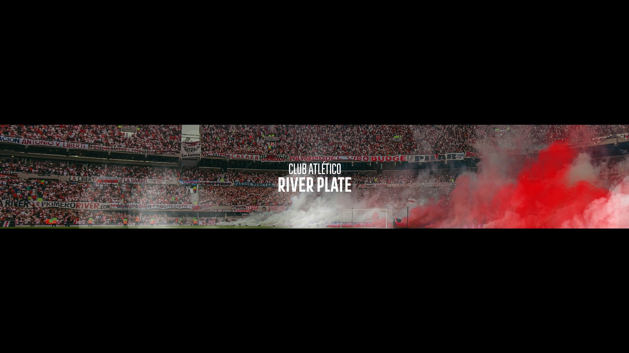 River Plate YouTube banner