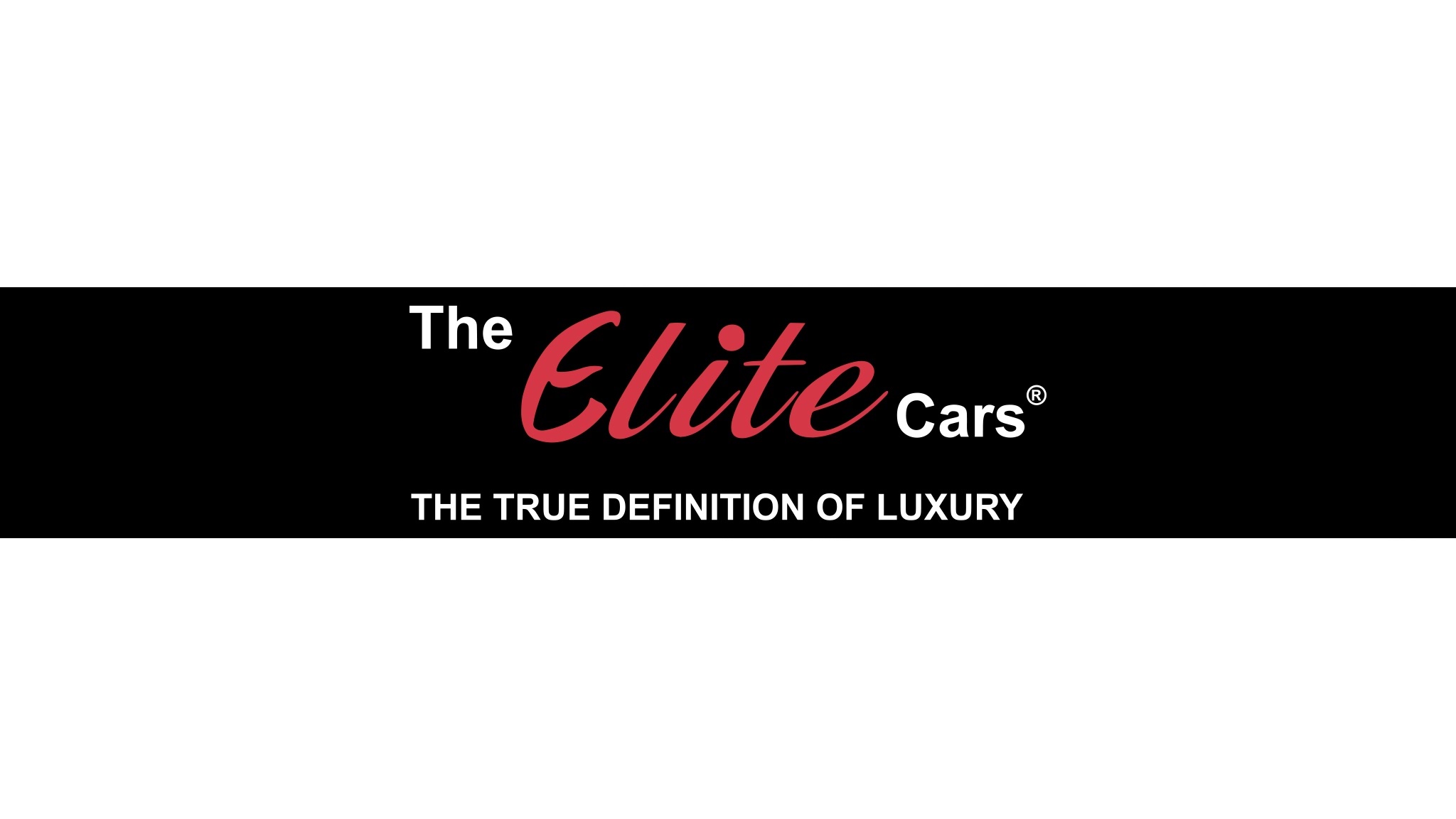 The Elite Cars Showroom YouTube banner