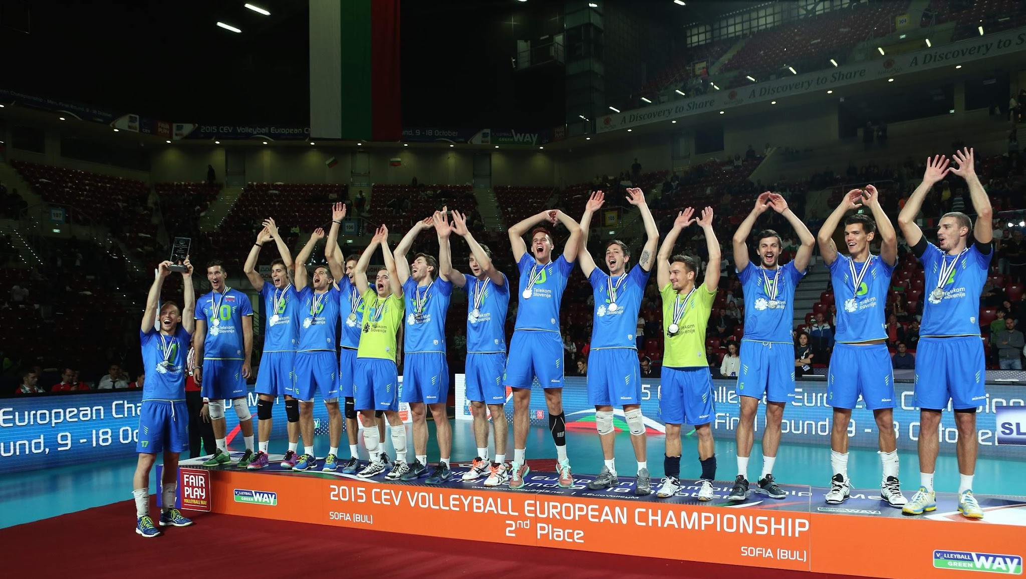 Volleyball Federation of Slovenia YouTube banner