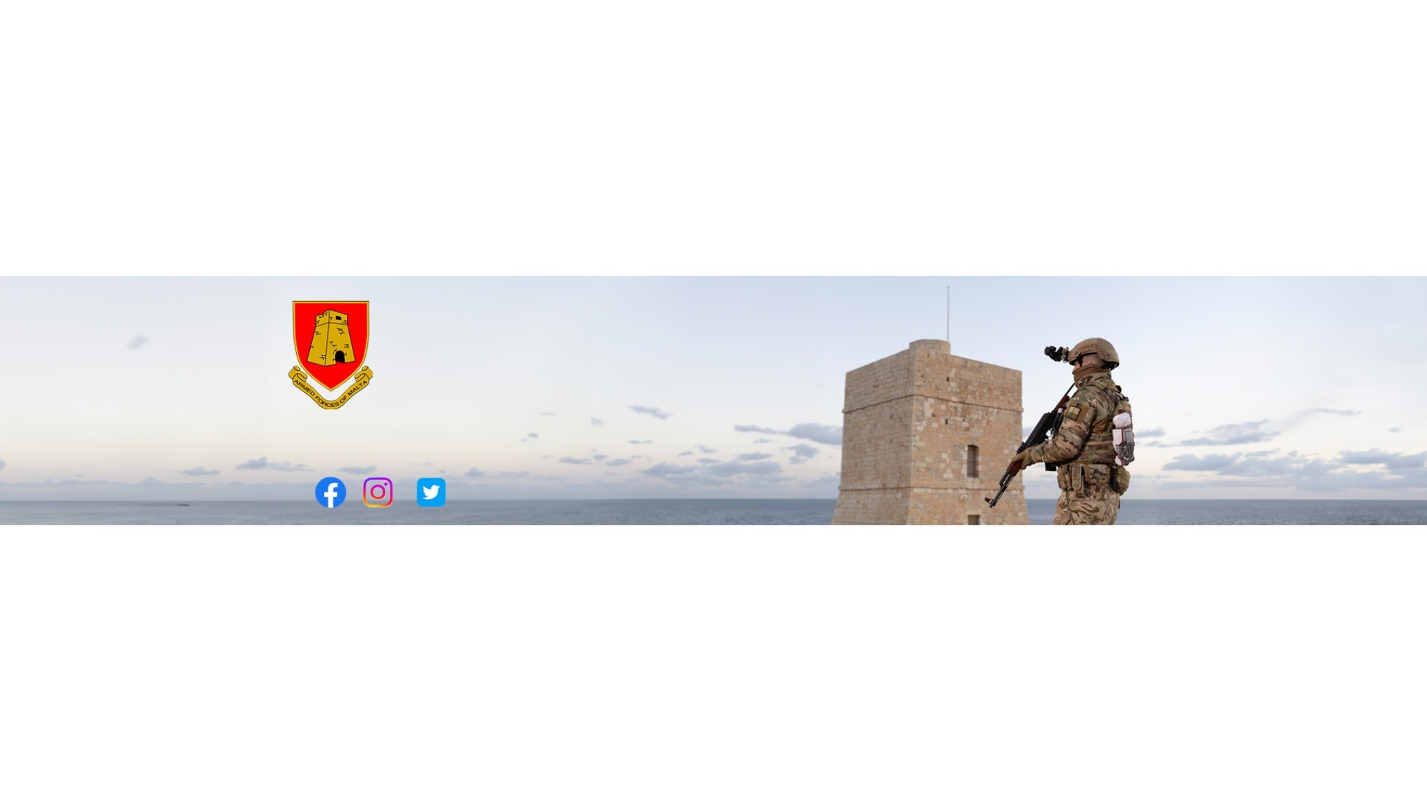 Armed Forces ofMalta YouTube banner