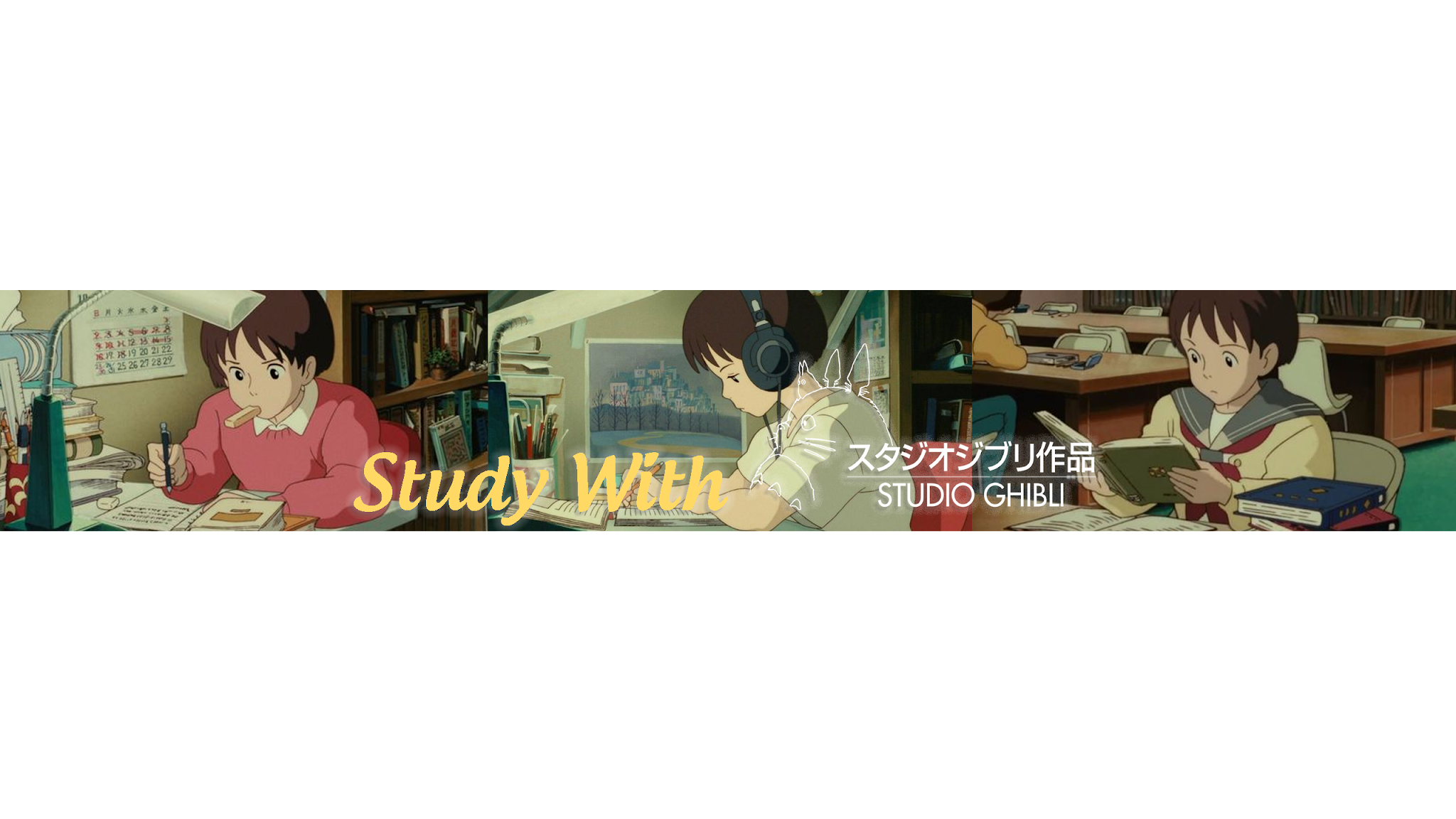 Little Love Ghibli YouTube banner