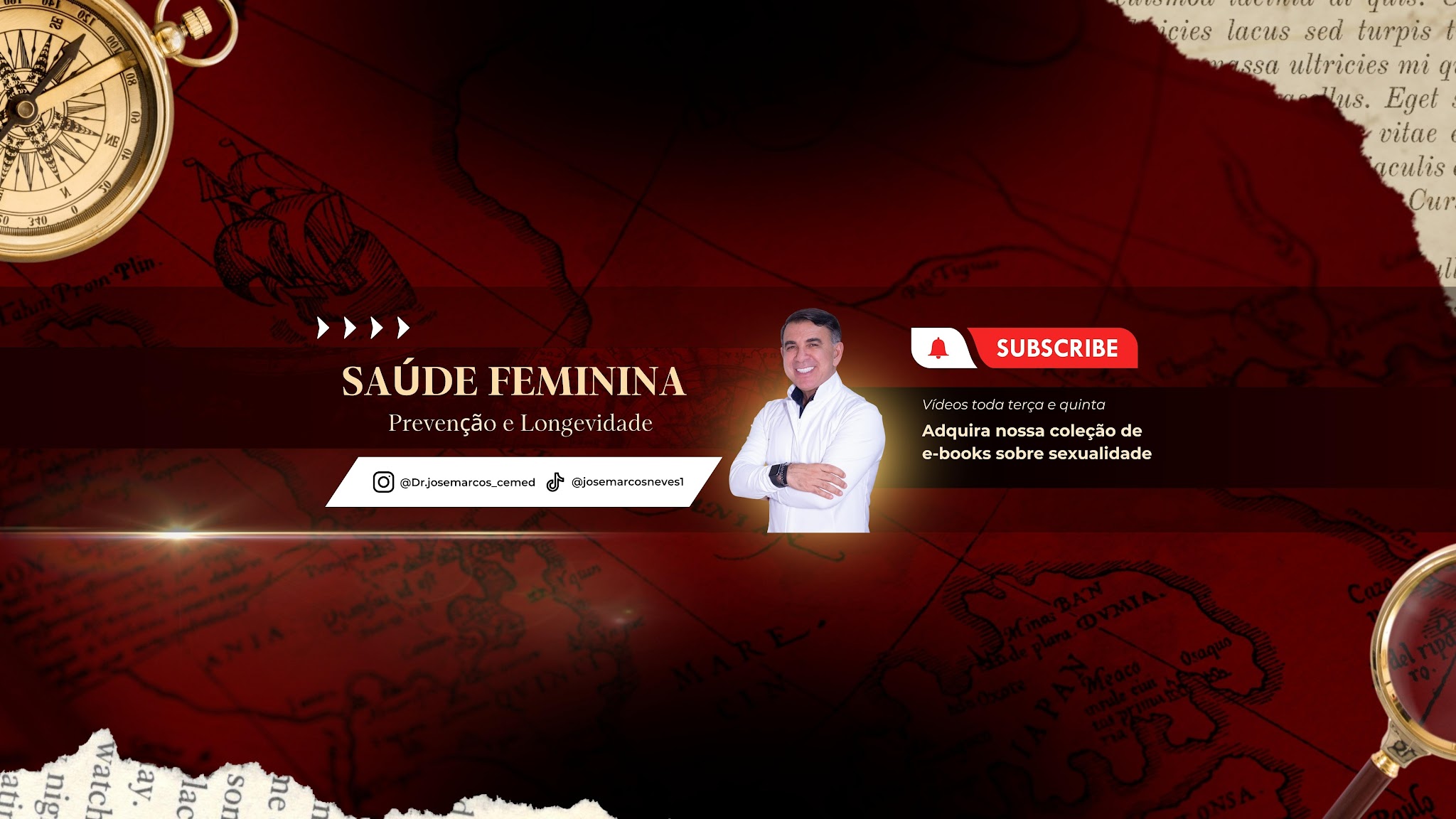 Dr. José Marcos Neves YouTube banner