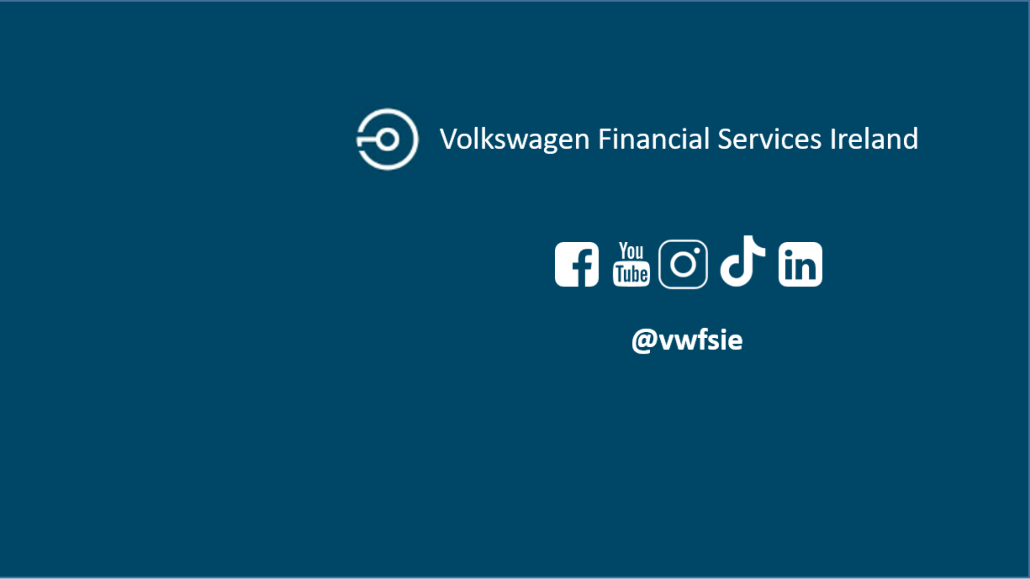 Volkswagen Financial Services YouTube banner