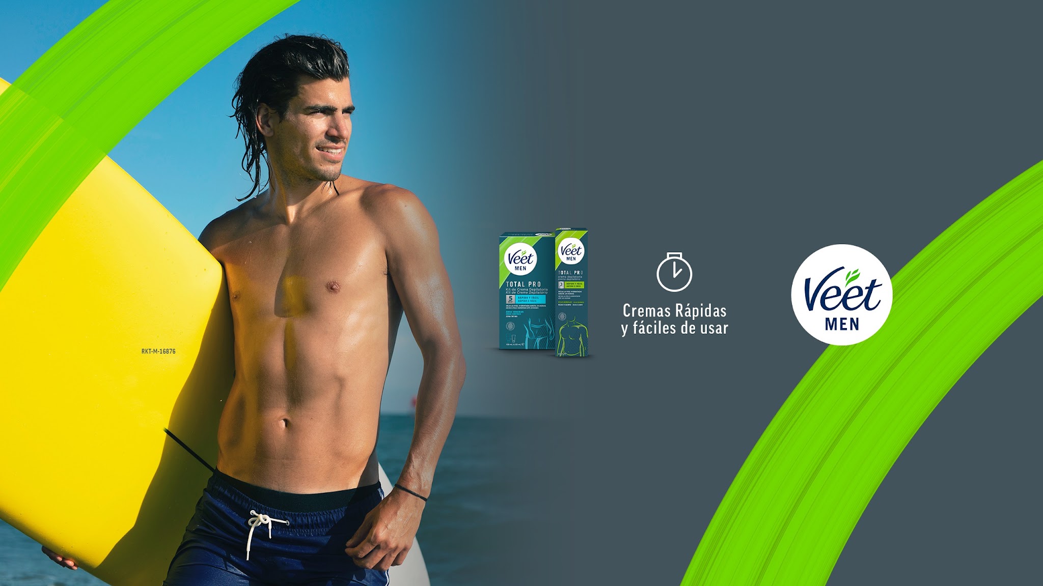 Veet Men España YouTube banner