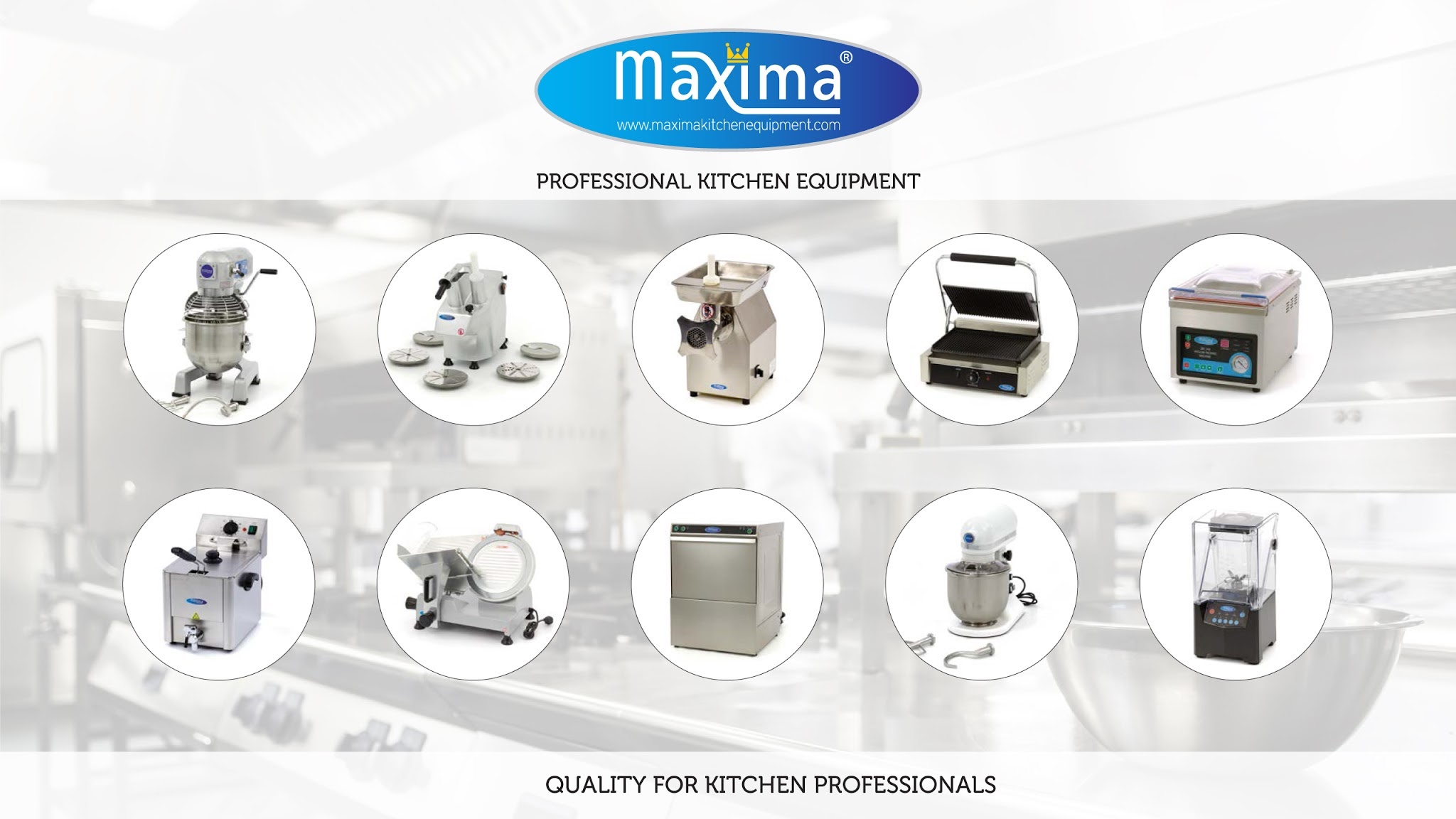 Maxima Kitchen Equipment YouTube banner