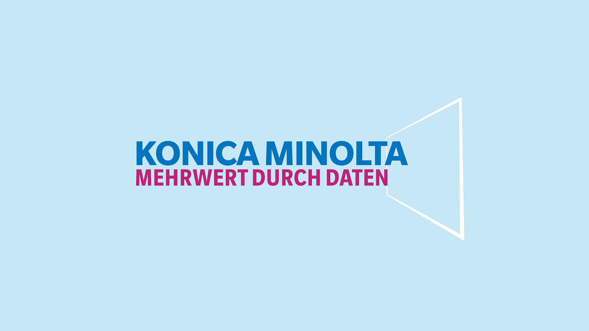 Konica Minolta Deutschland & Österreich YouTube banner