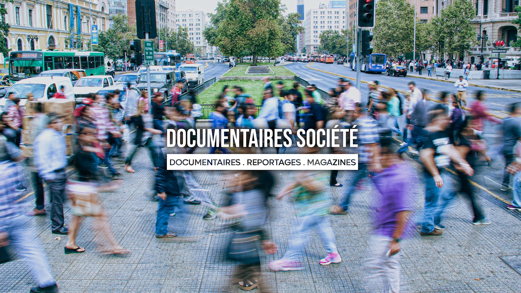 Documentaire Société YouTube banner