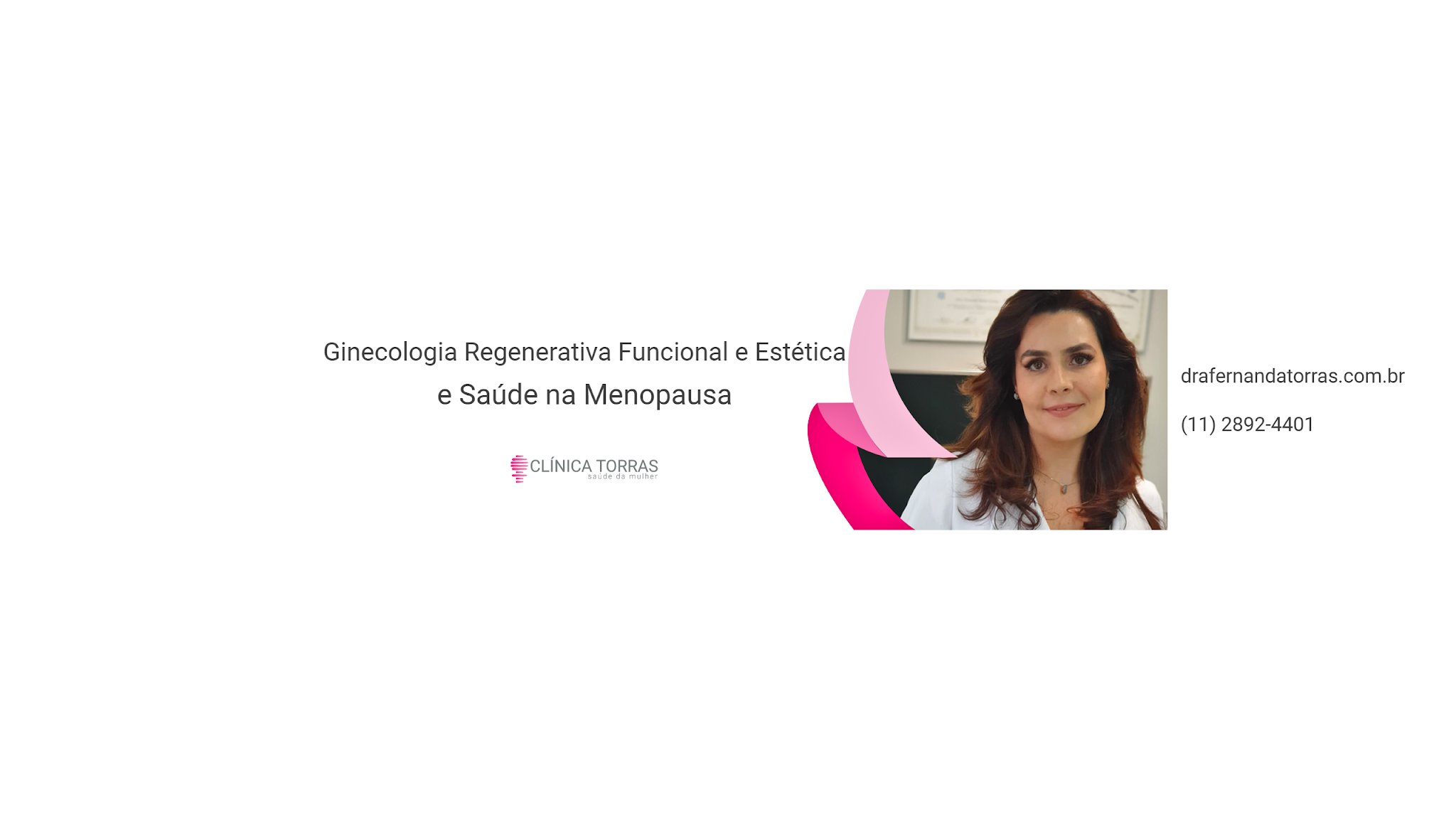 Dra. Fernanda Torras YouTube banner