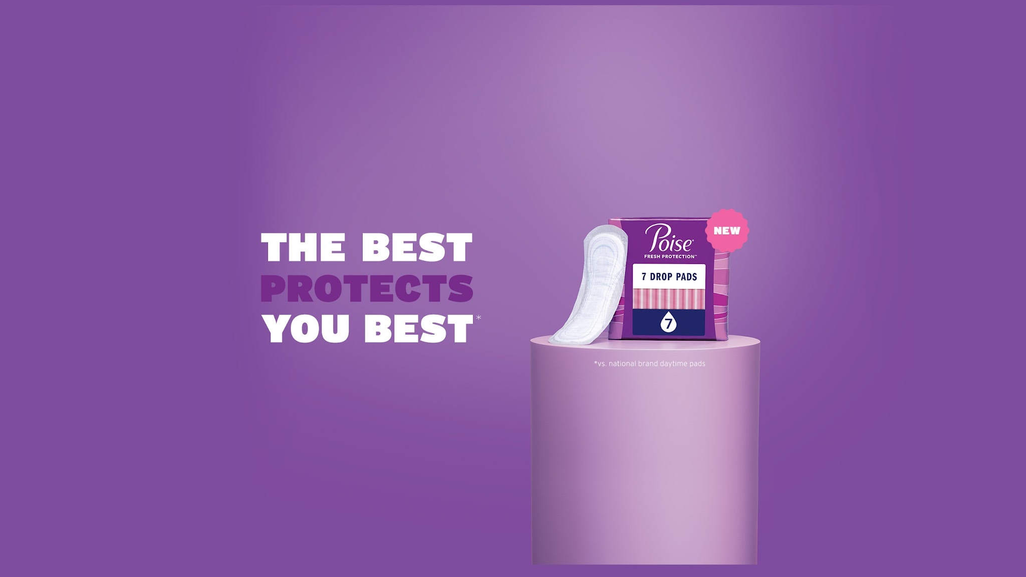 Poise® YouTube banner