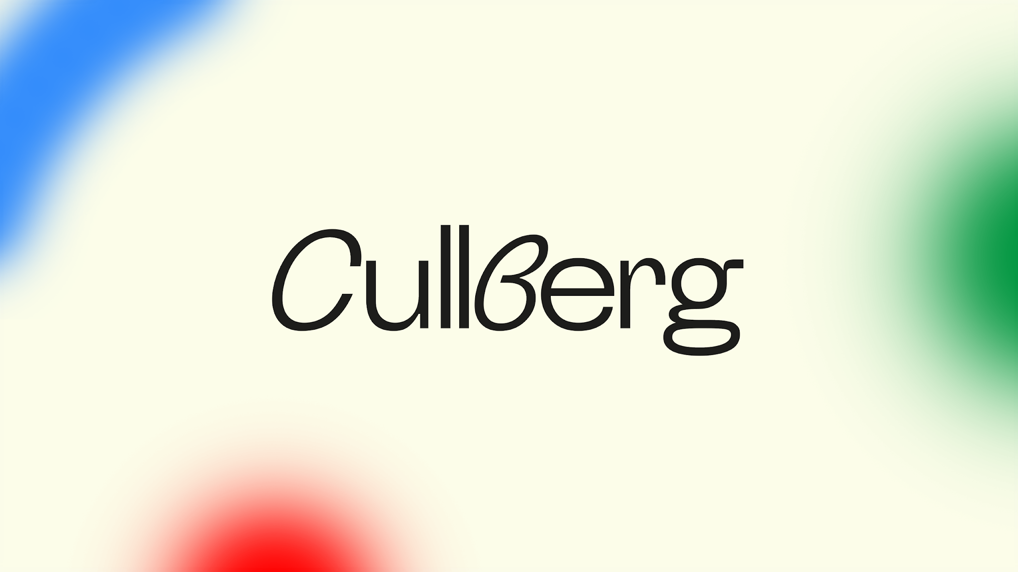 Cullberg YouTube banner