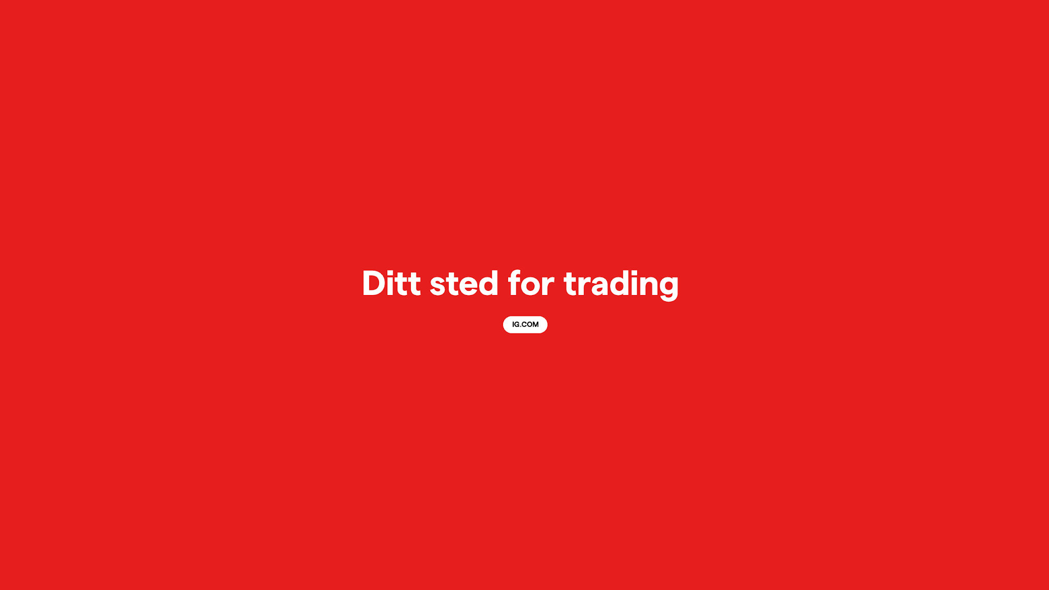 IG Norge YouTube banner
