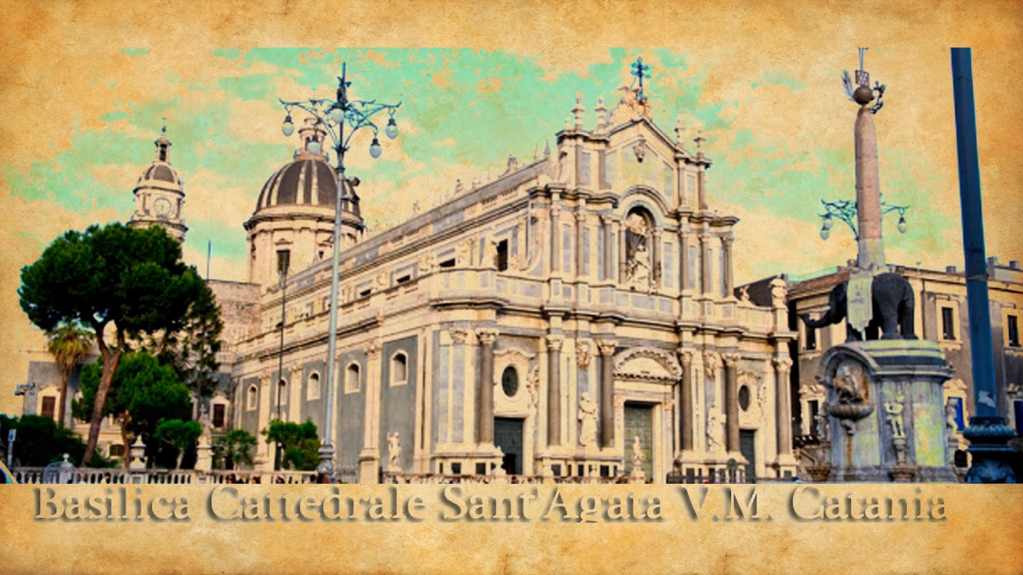 Basilica Cattedrale Sant'Agata V.M. Catania YouTube banner