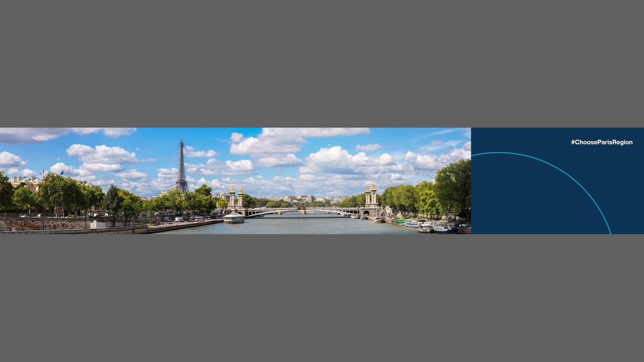 Choose Paris Region YouTube banner