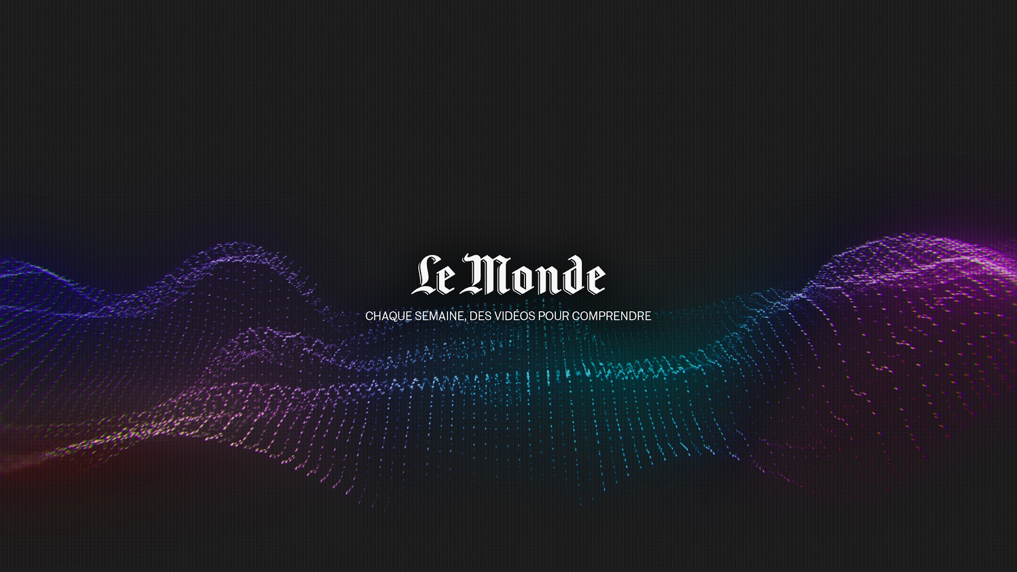Le Monde YouTube banner