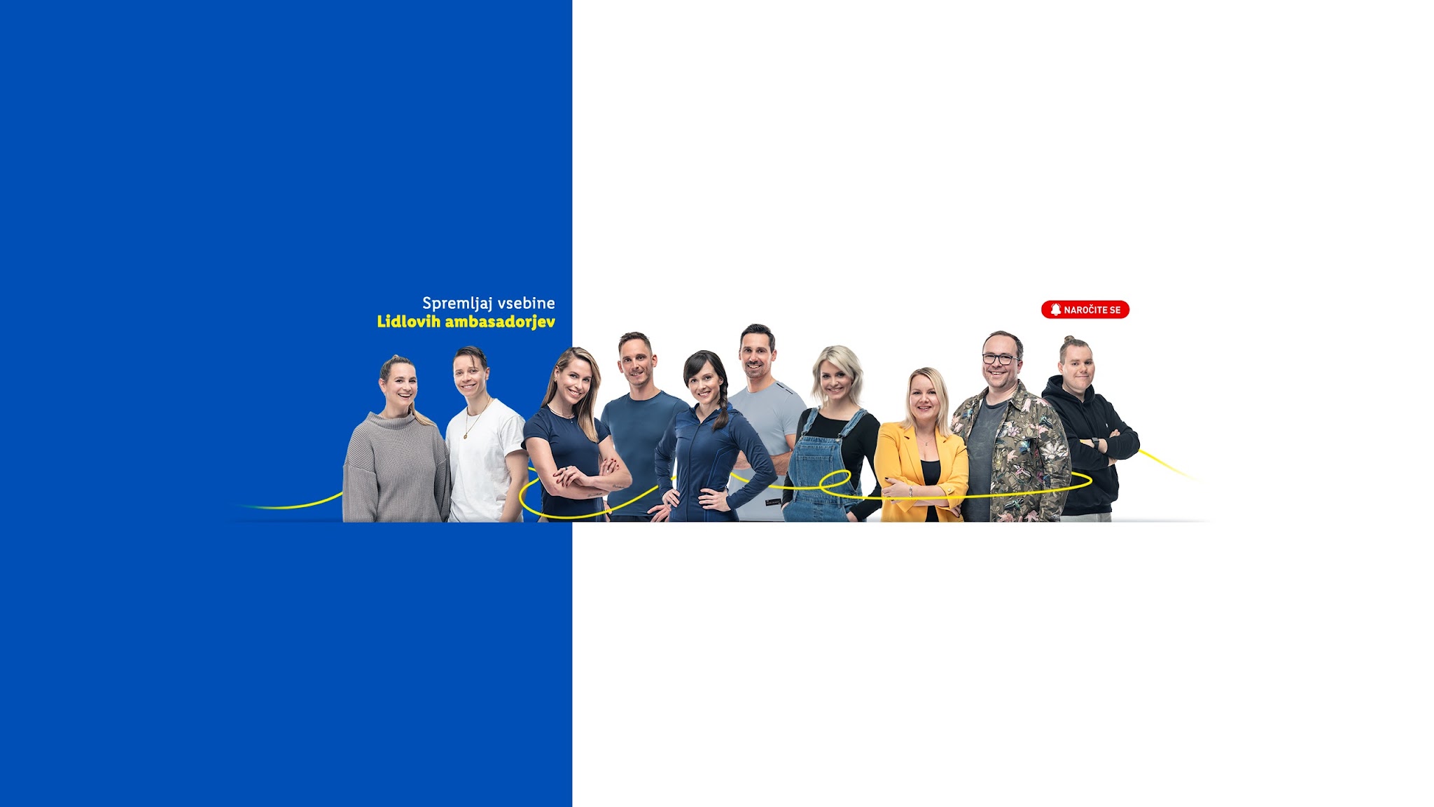 Lidl Slovenija YouTube banner