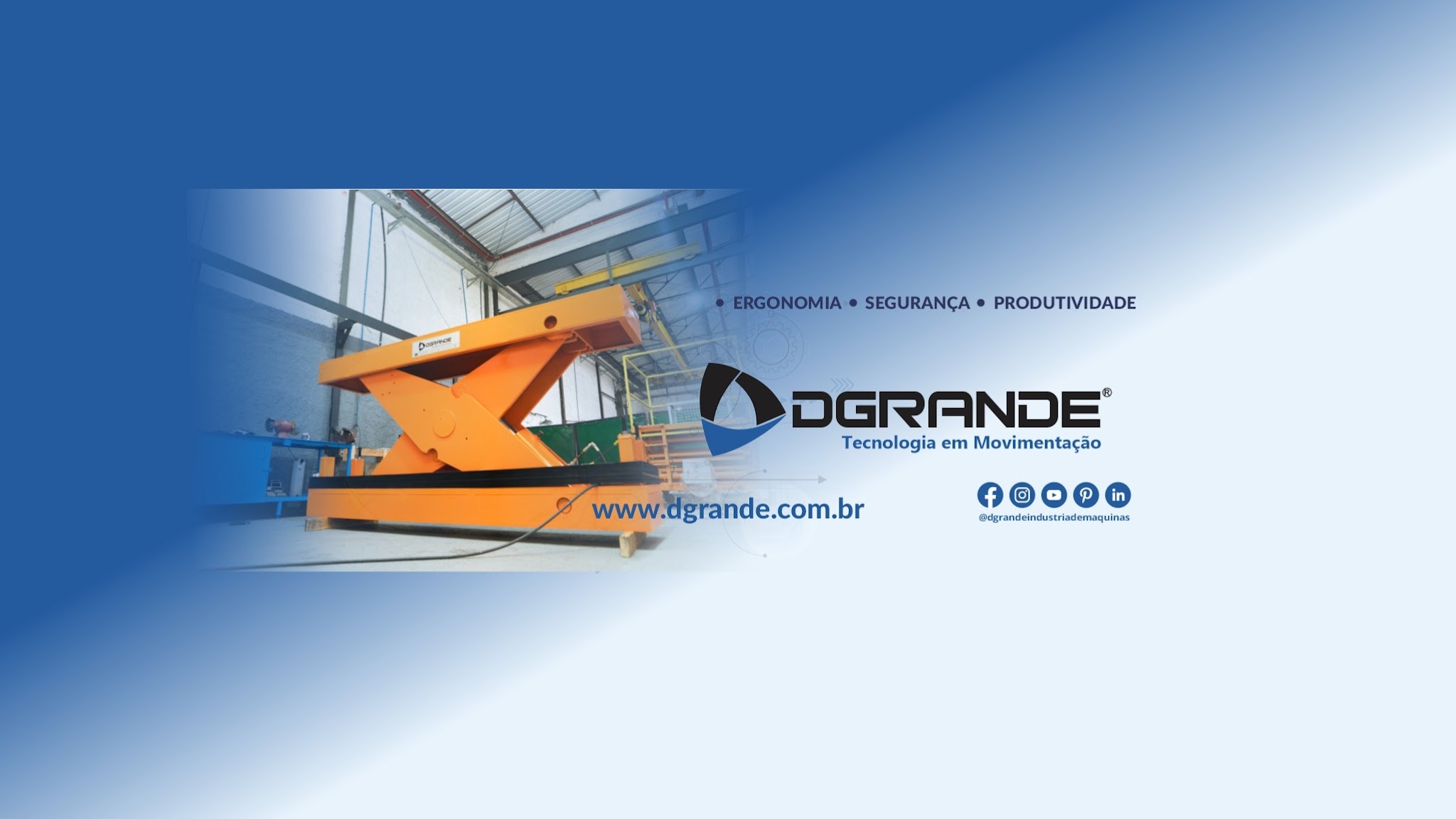 Dgrande Fabricante de Máquinas YouTube banner