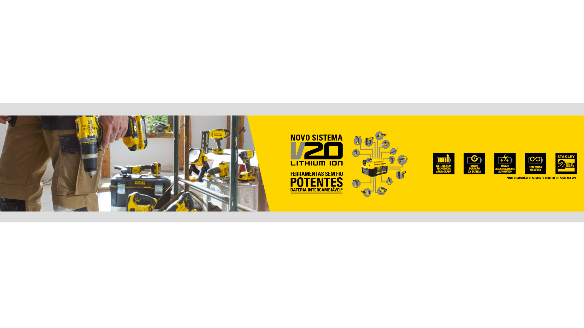 STANLEY Ferramentas Brasil YouTube banner
