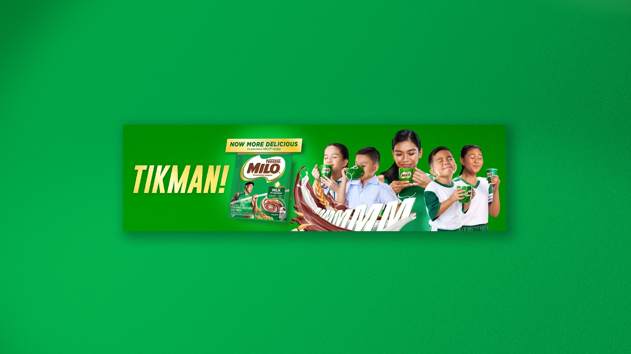 MILO Philippines YouTube banner