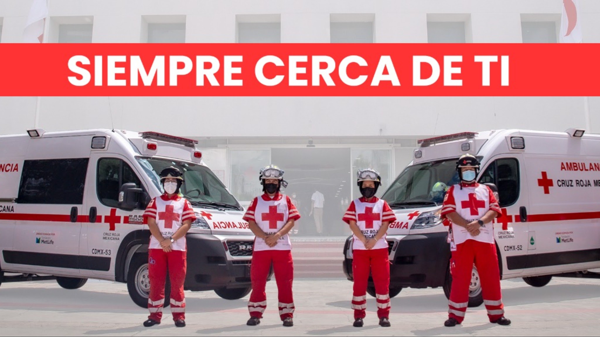 CRUZ ROJA MEXICANA IAP YouTube banner