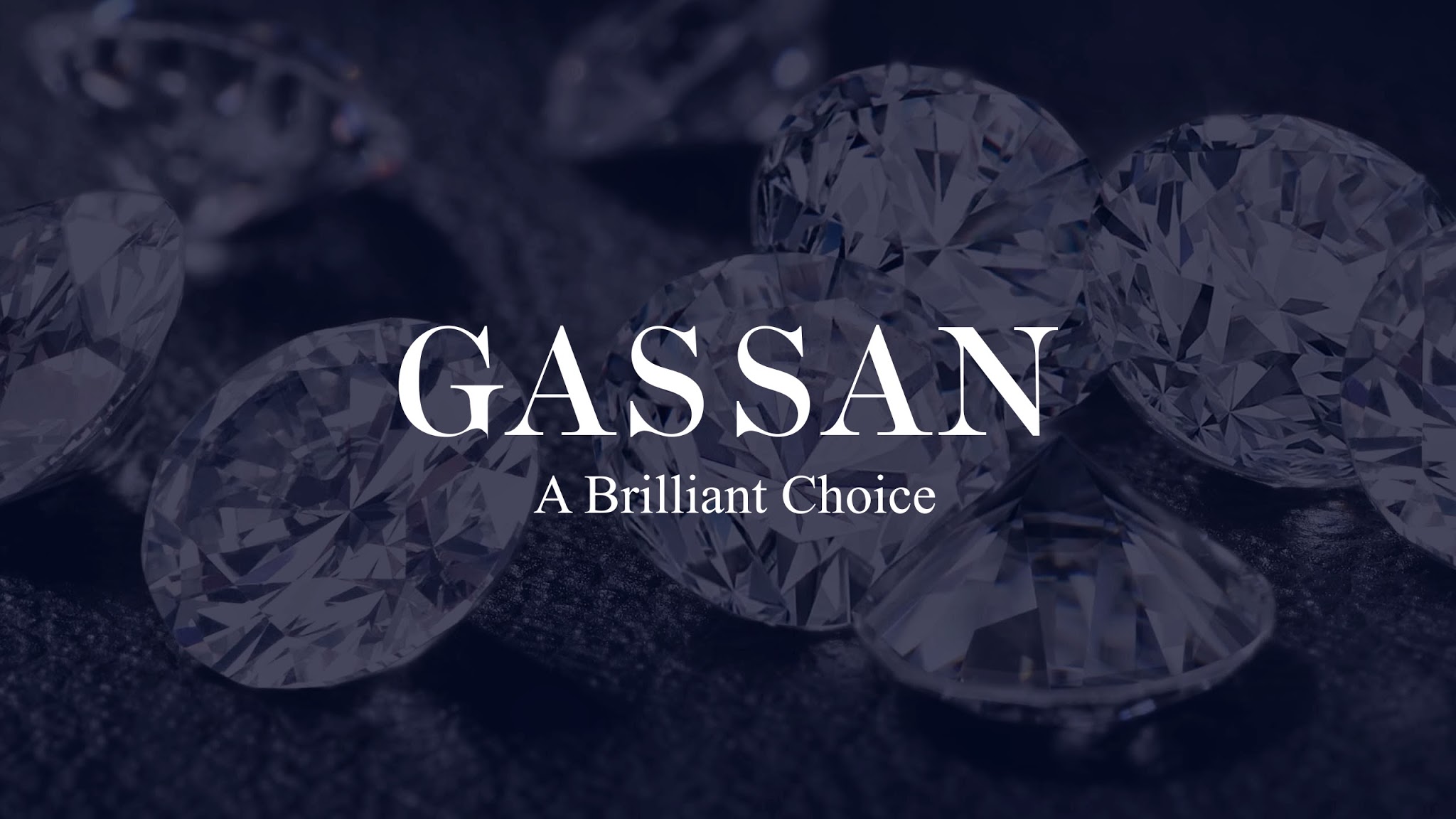 Gassan Diamonds YouTube banner