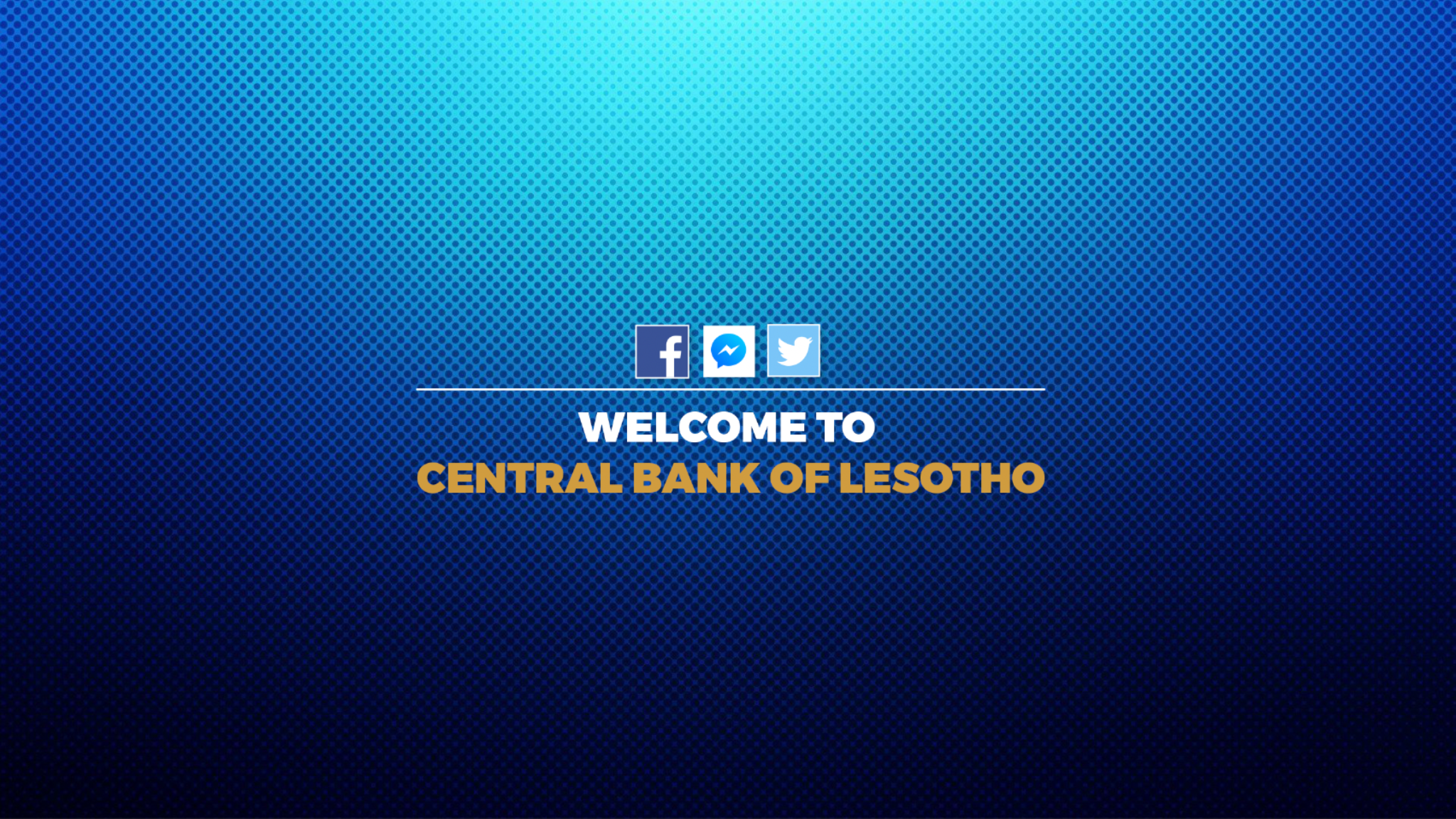 Central Bank of Lesotho YouTube banner