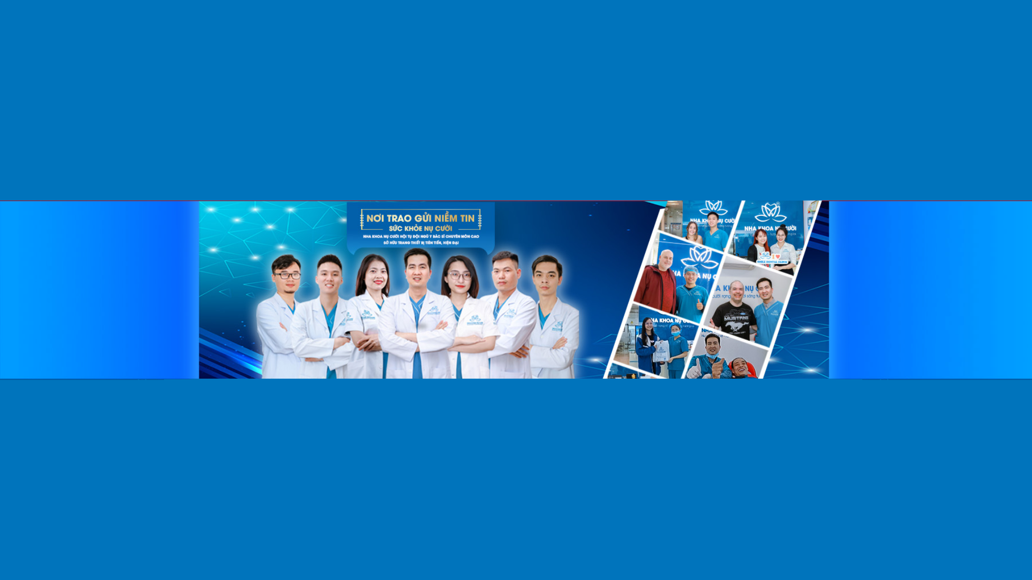 Bác Sĩ Hòa & Cộng Sự - Nha Khoa Nụ Cười YouTube banner