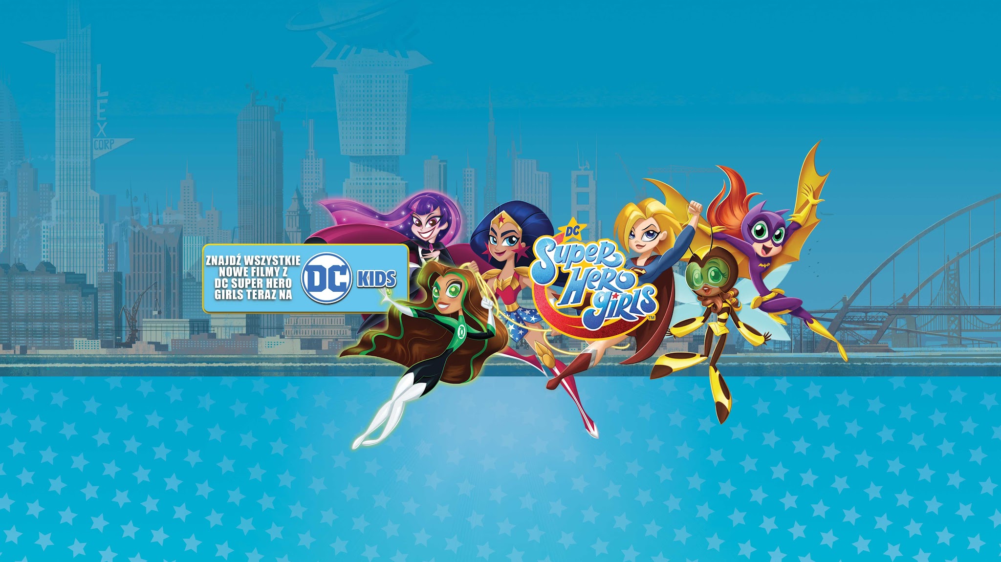 DC Super Hero Girls Polski YouTube banner
