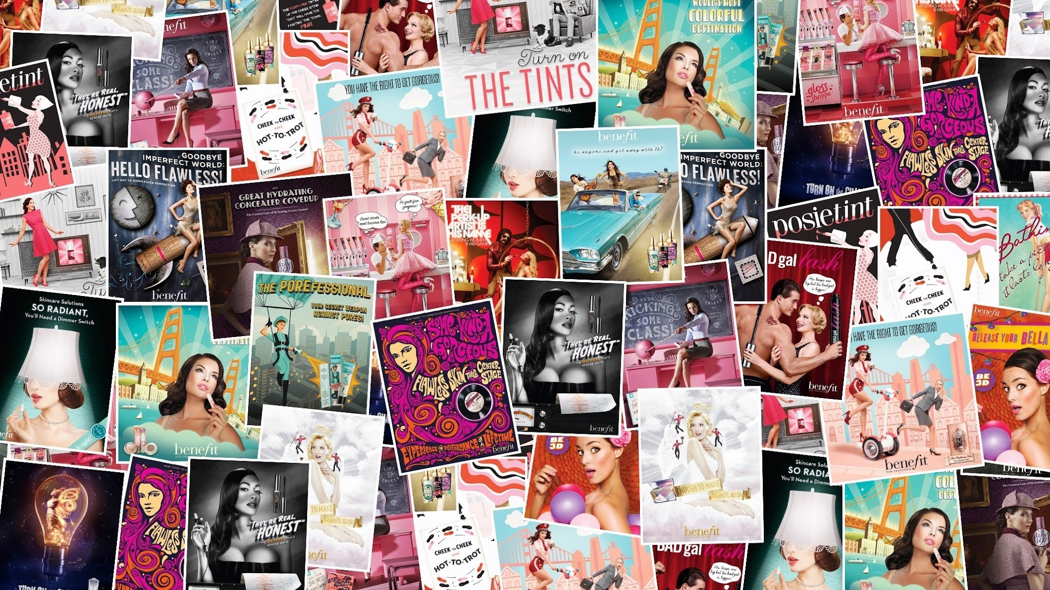 Benefit Cosmetics Brasil YouTube banner