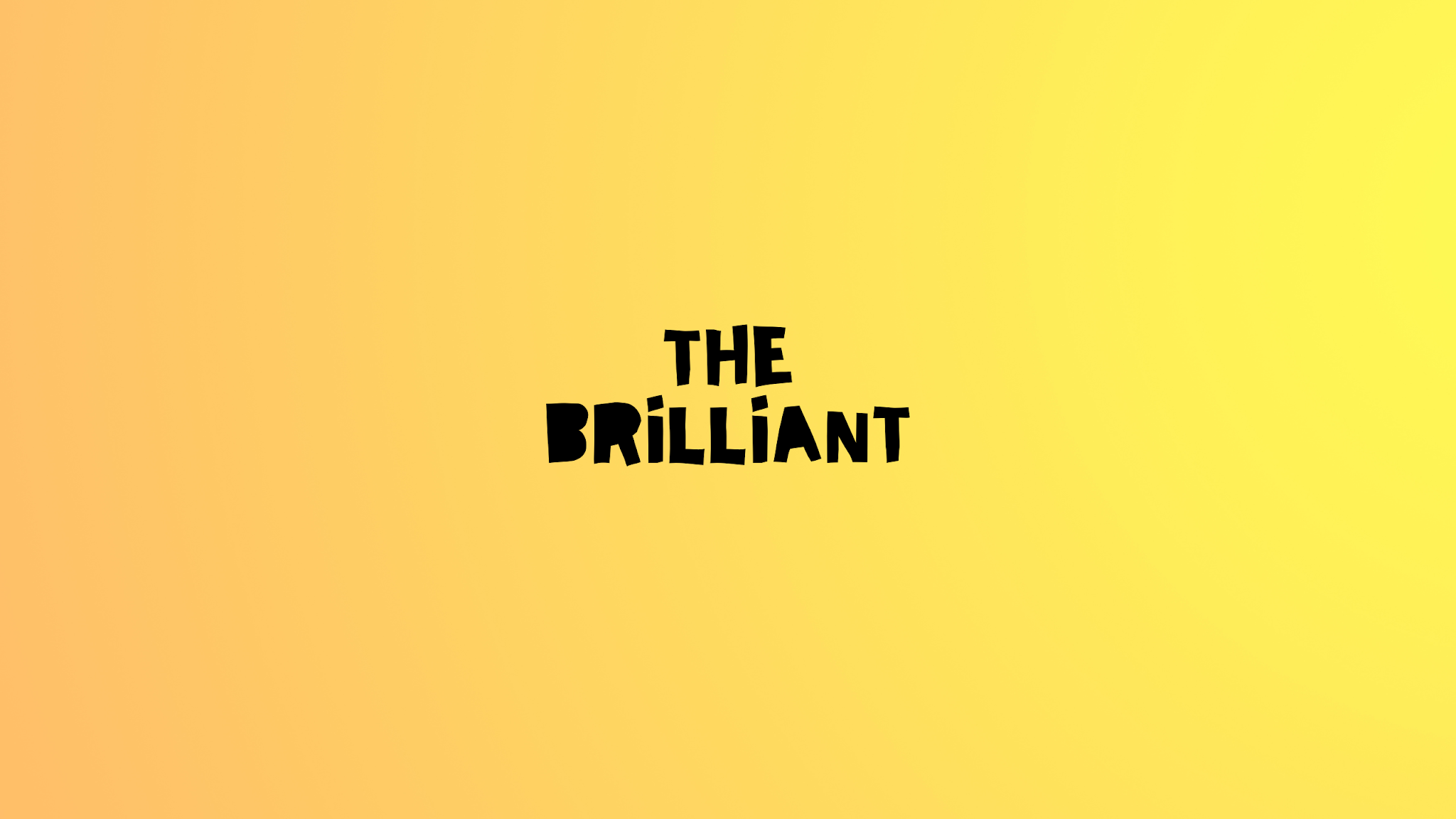 The Brilliant YouTube banner