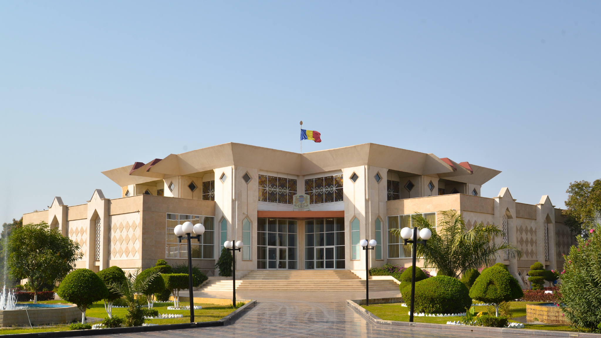 Présidence de la République du Tchad YouTube banner