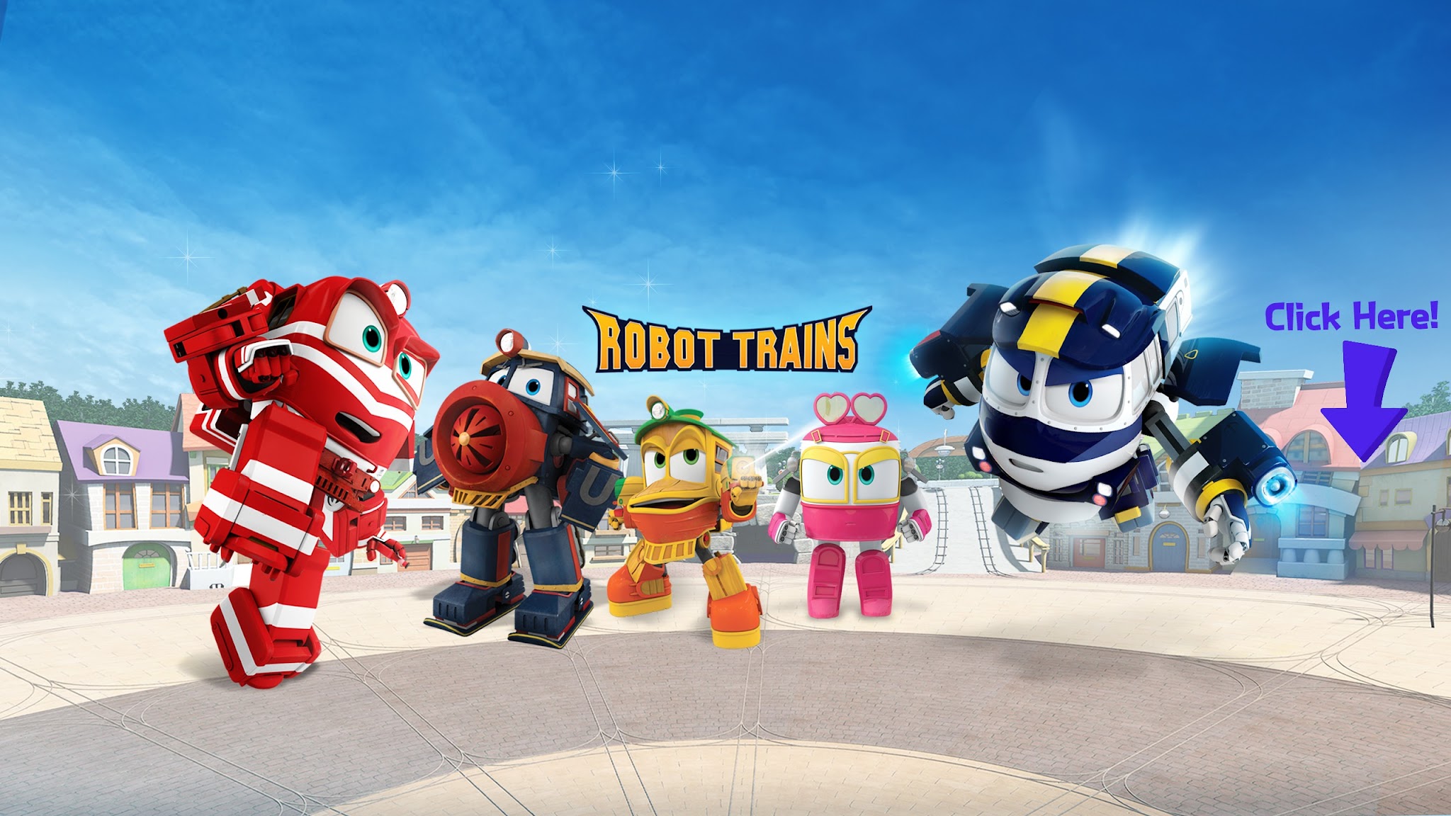 Robot Trains official YouTube banner