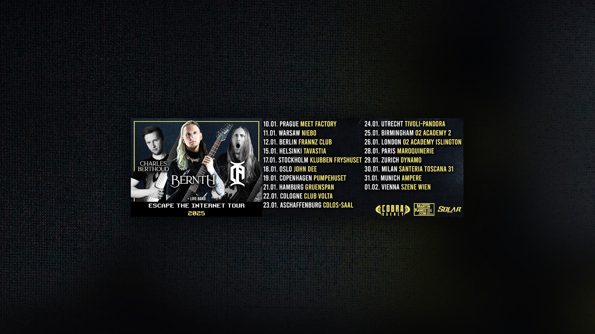 BERNTH YouTube banner
