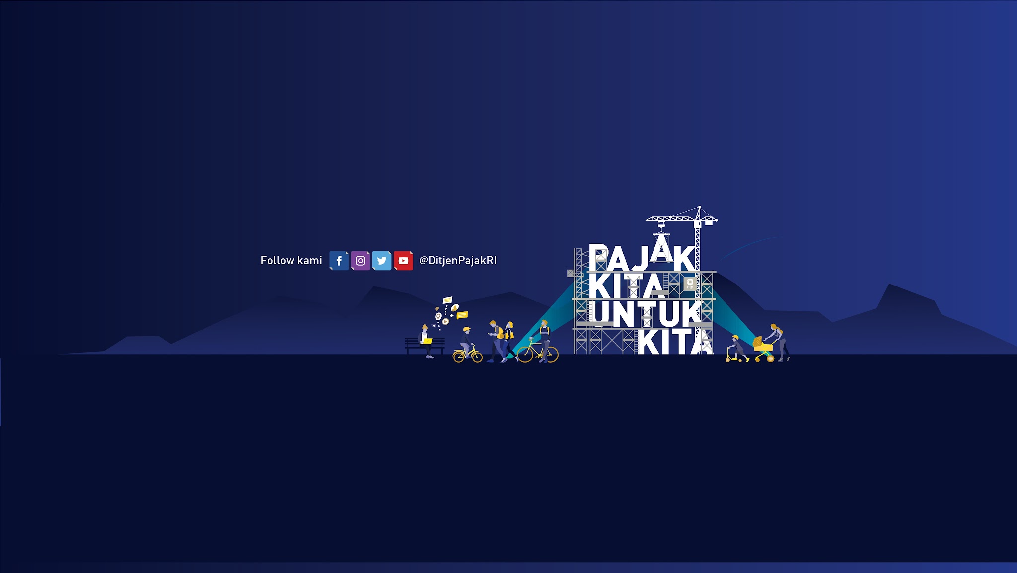 Direktorat Jenderal Pajak YouTube banner