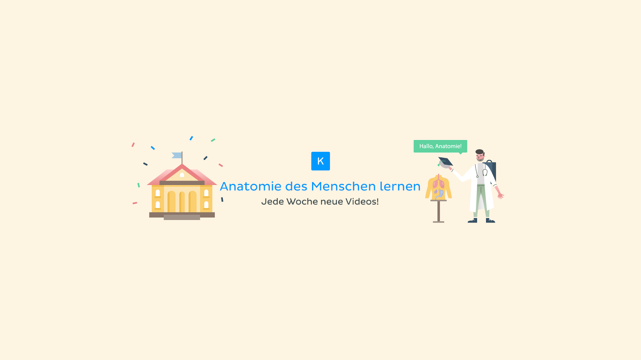 Kenhub - Anatomie des Menschen lernen YouTube banner