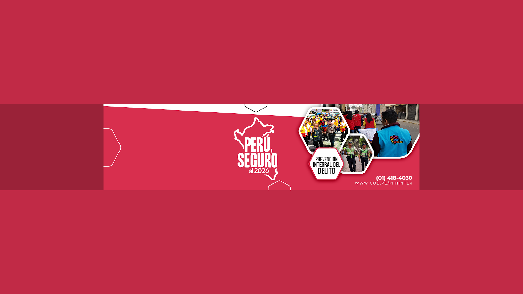 MininterPeru YouTube banner